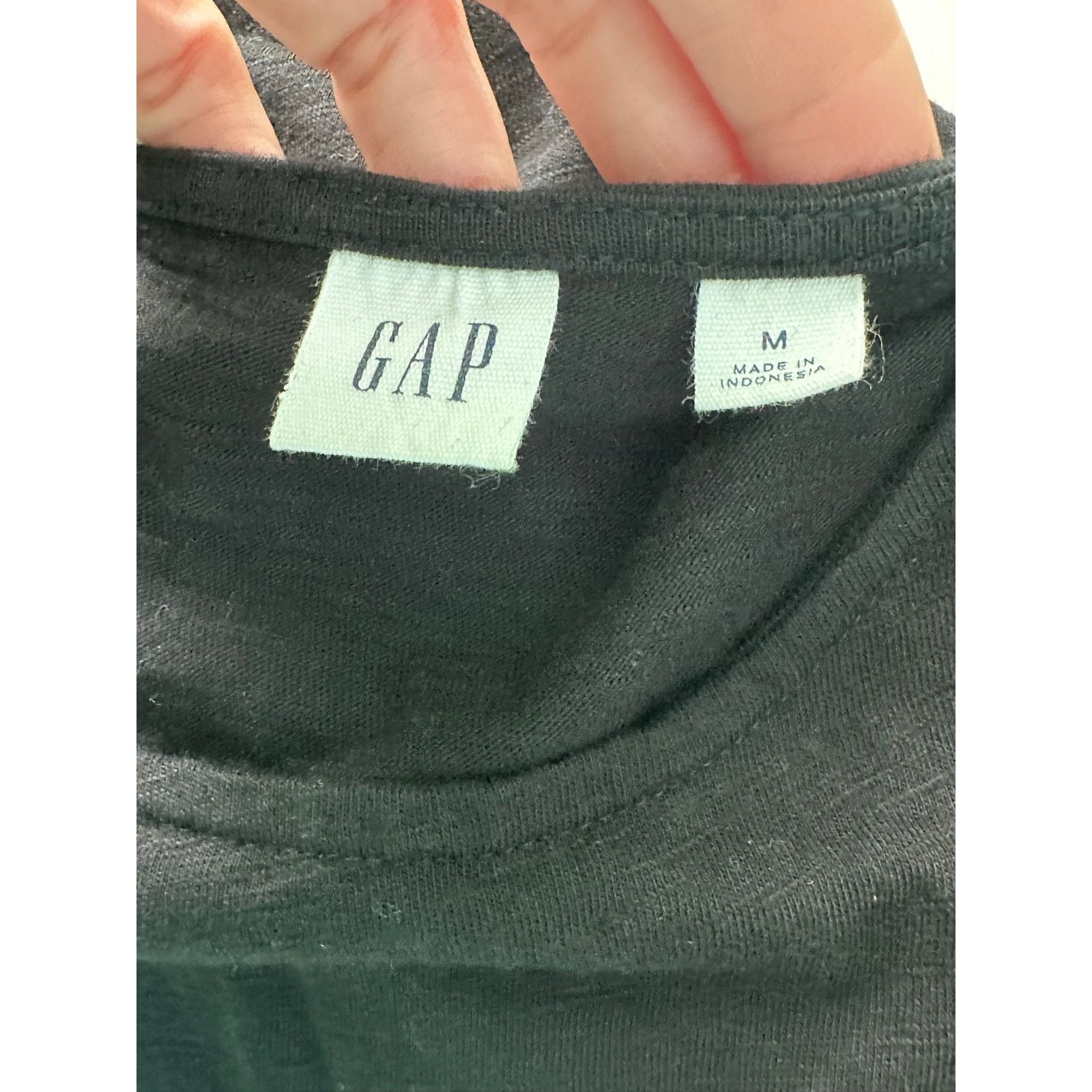 Gap GAP black sleeveless mini dress size Medium Size M / US 6-8 / IT 42-44 - 3 Thumbnail