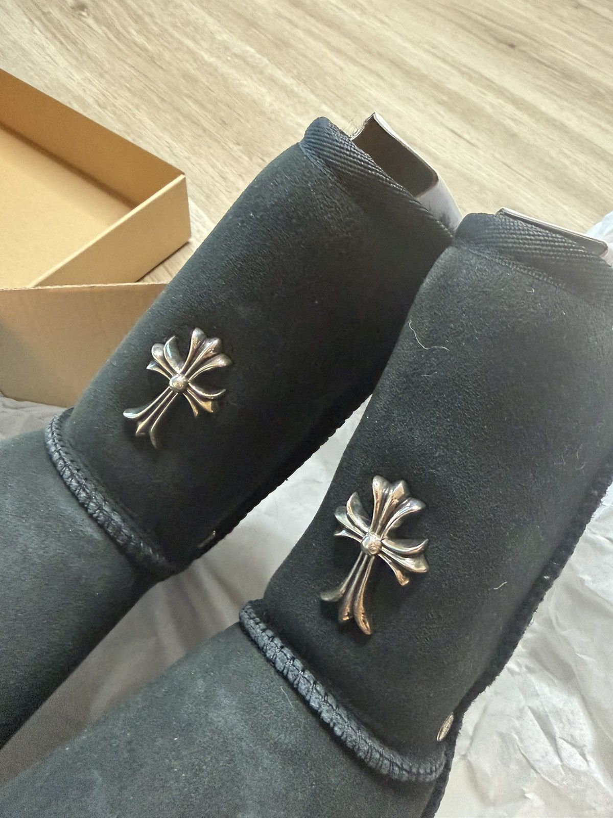 Chrome Hearts Chrome Heart UGGS Size US 5 / IT 35 - 2 Thumbnail