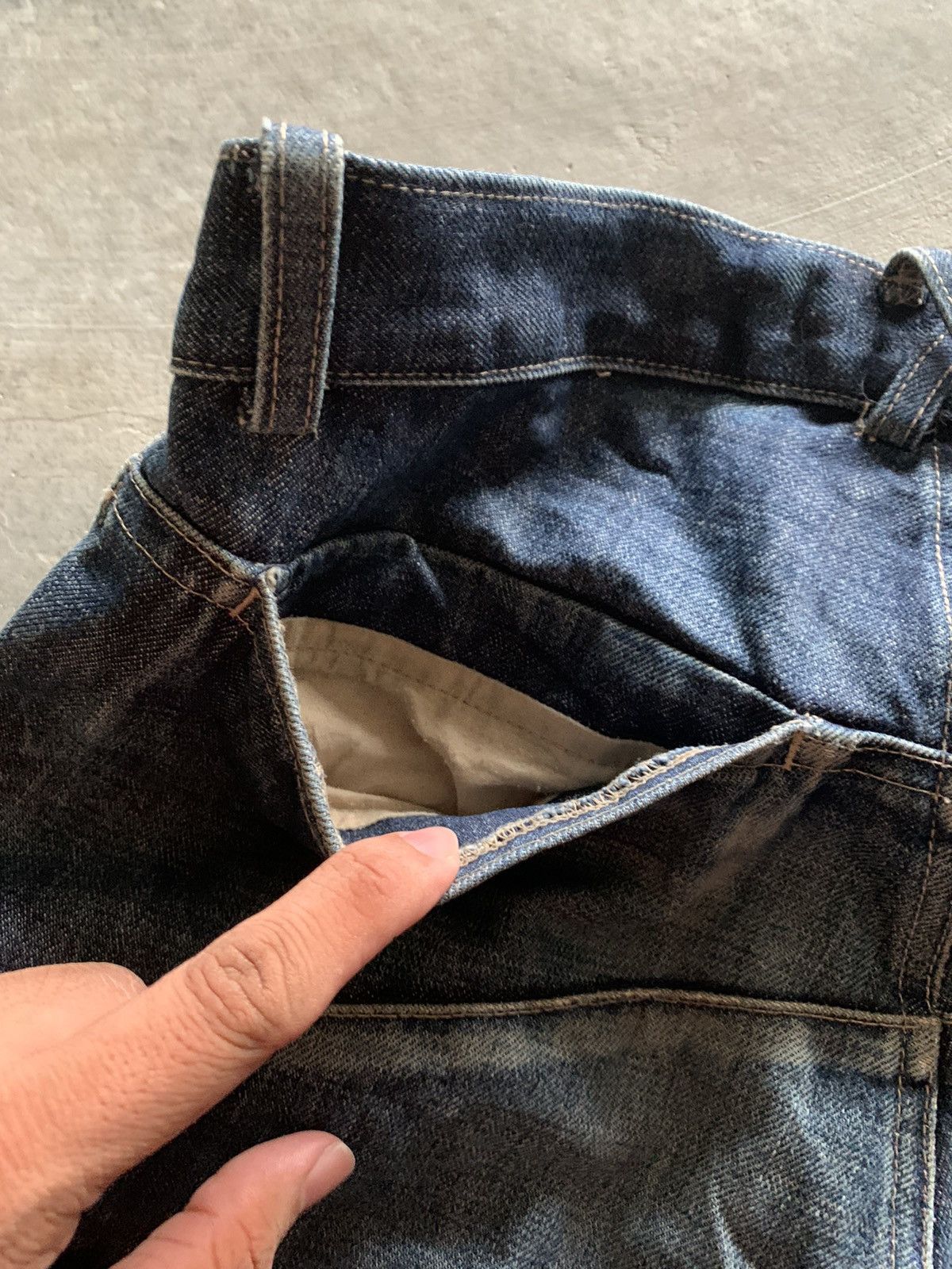 Beauty Beast × Designer × Japanese Brand 00s beauty beast multipocket denim rider style design Size US 33 - 12 Thumbnail