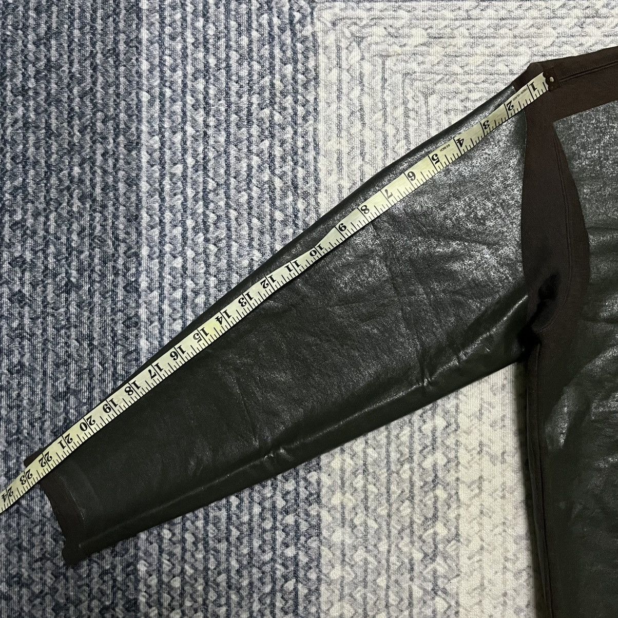 Issey Miyake Archival Vintage 80s Issey Miyake Leather-Look Pullover Size US S / EU 44-46 / 1 - 18 Thumbnail