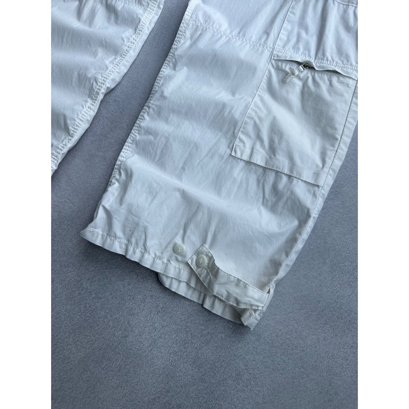 Burberry Burberry London White Baggy Men’s Cargo Pants Size US 32 / EU 48 - 5 Thumbnail