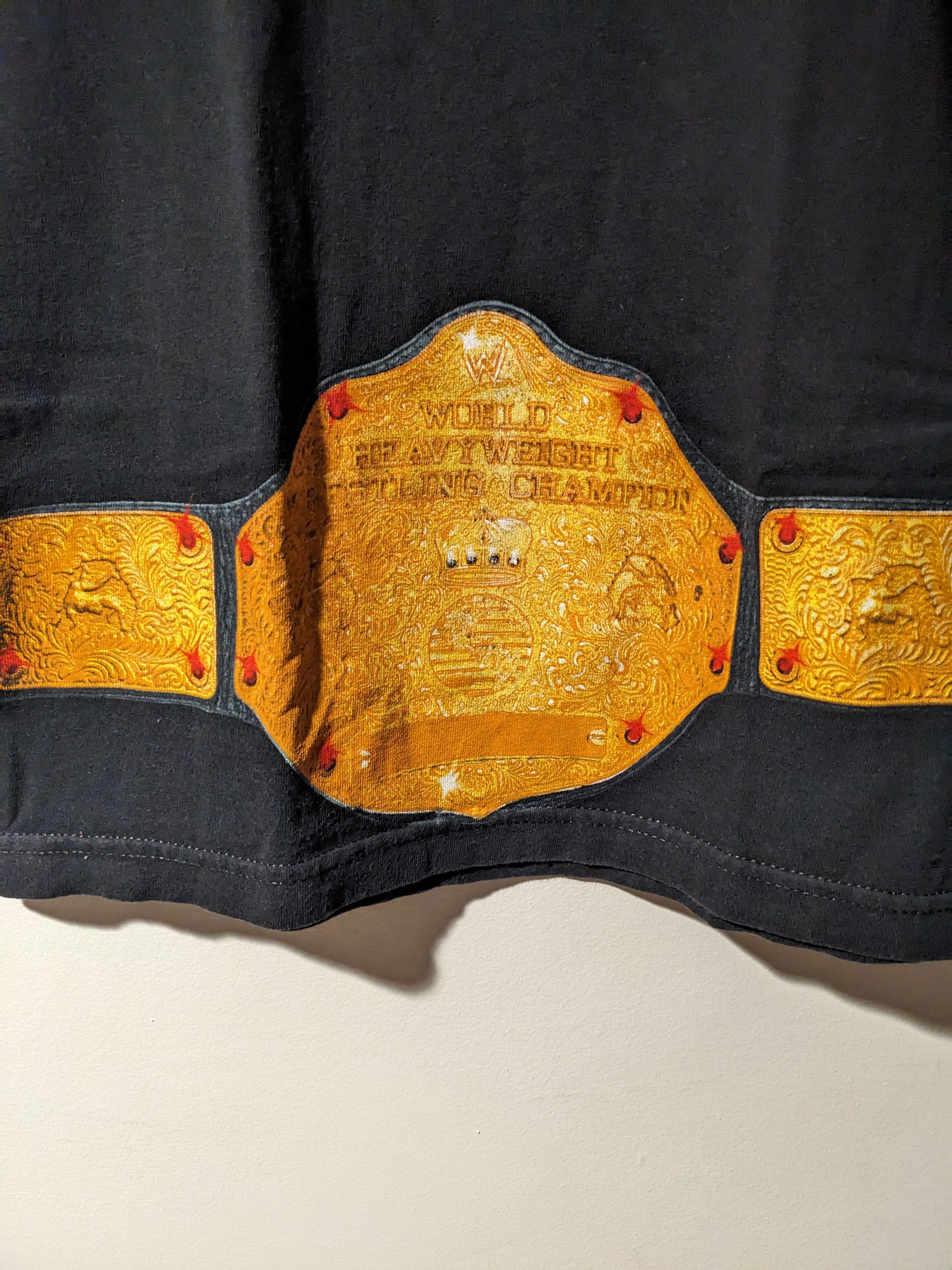 WWE Vintage 2008 WWE Wrestling World Heavy Kids Medium T-Shirt Size US M / EU 48-50 / 2 - 3 Thumbnail