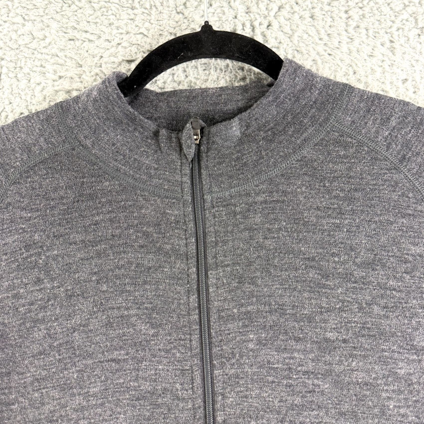 Vintage Meriwool Layers 250 Midweight Half Zip Shirt Mens XL Gray Long Sleeve Wool Size US XL / EU 56 / 4 - 2 Thumbnail