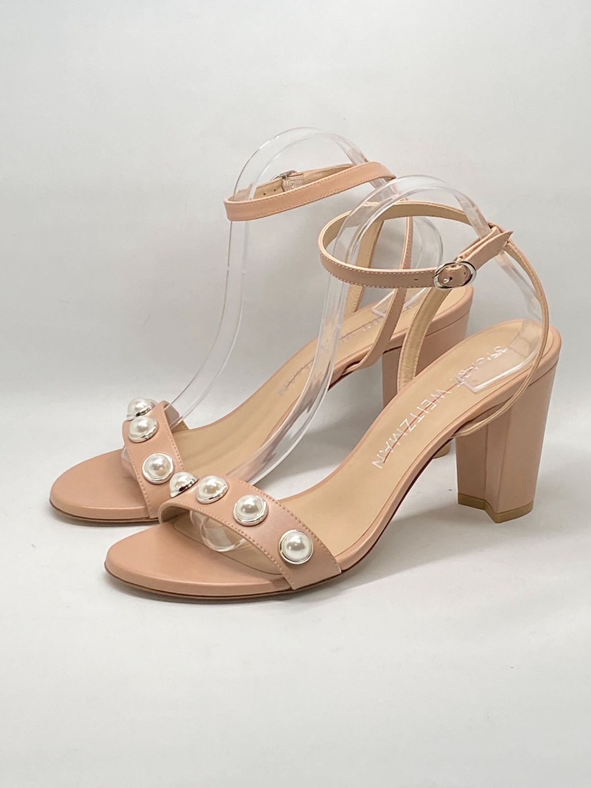 Stuart Weitzman Stuart Weitzman Embellished Ankle Strap Sandals size 10 Size US 10 / IT 40 - 3 Thumbnail