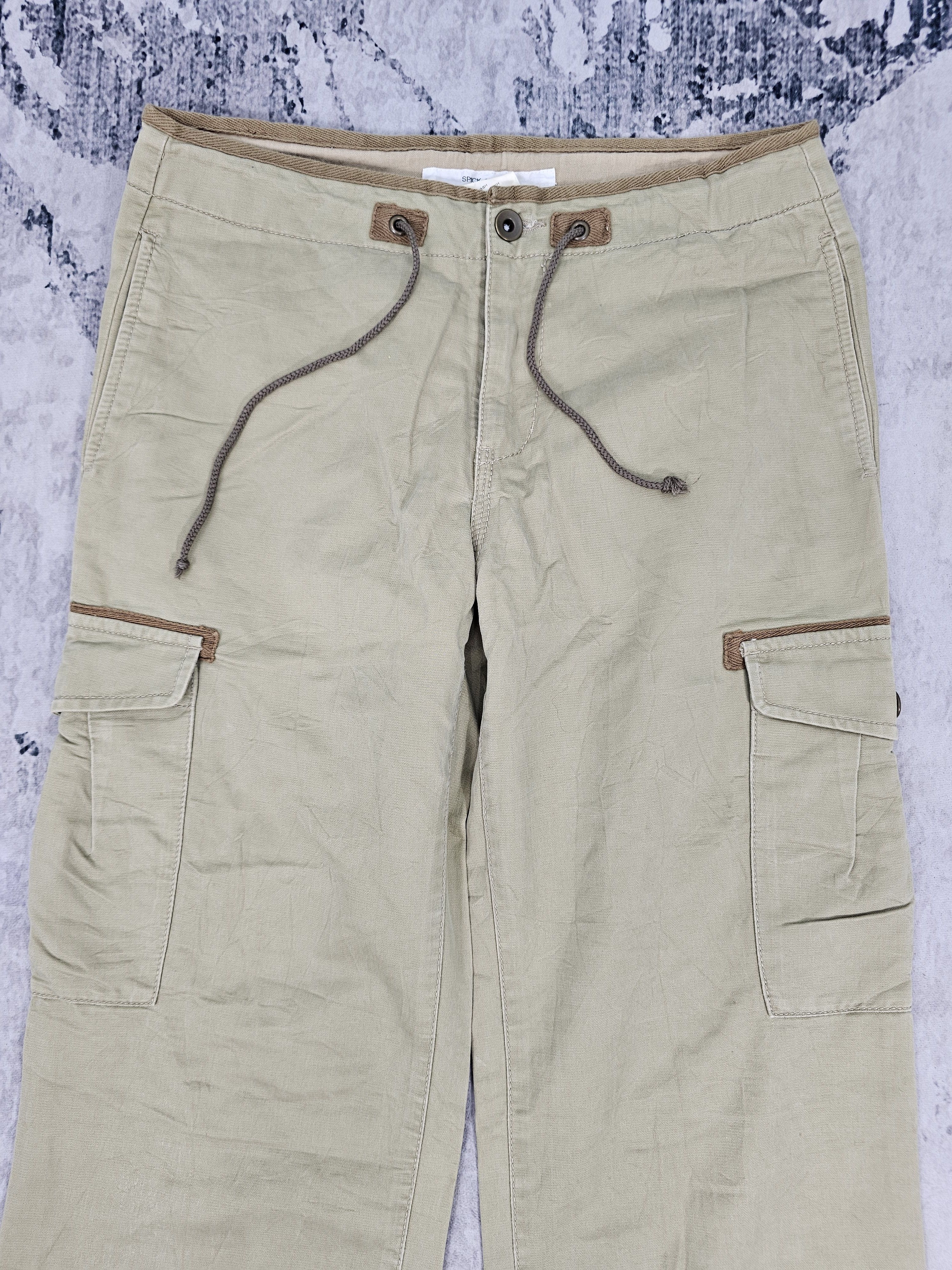 Japanese Brand SPICK & SPAN Cargo Tactical Outdoor Pants JB0287 Size 29 Size US 29 - 5 Thumbnail