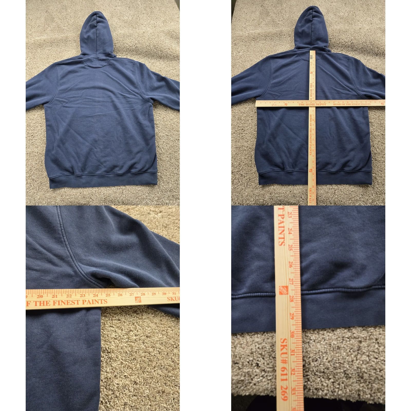 Nike VINTAGE Nike Hoodie Mens XL Blue Pullover Sweatshirt Long Sleeve Y2K Size US XL / EU 56 / 4 - 8 Thumbnail