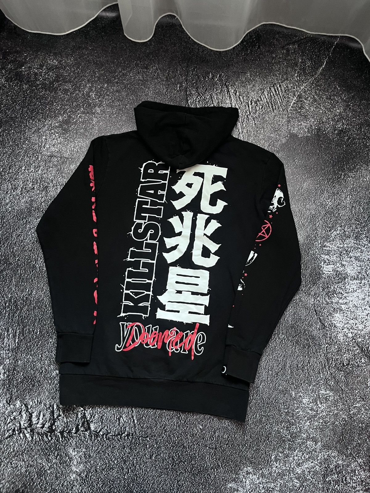 Japanese Brand Killstar You Are Doomed Anima Vintage Hoodie Y2K Black SZ S Size US S / EU 44-46 / 1 - 4 Thumbnail