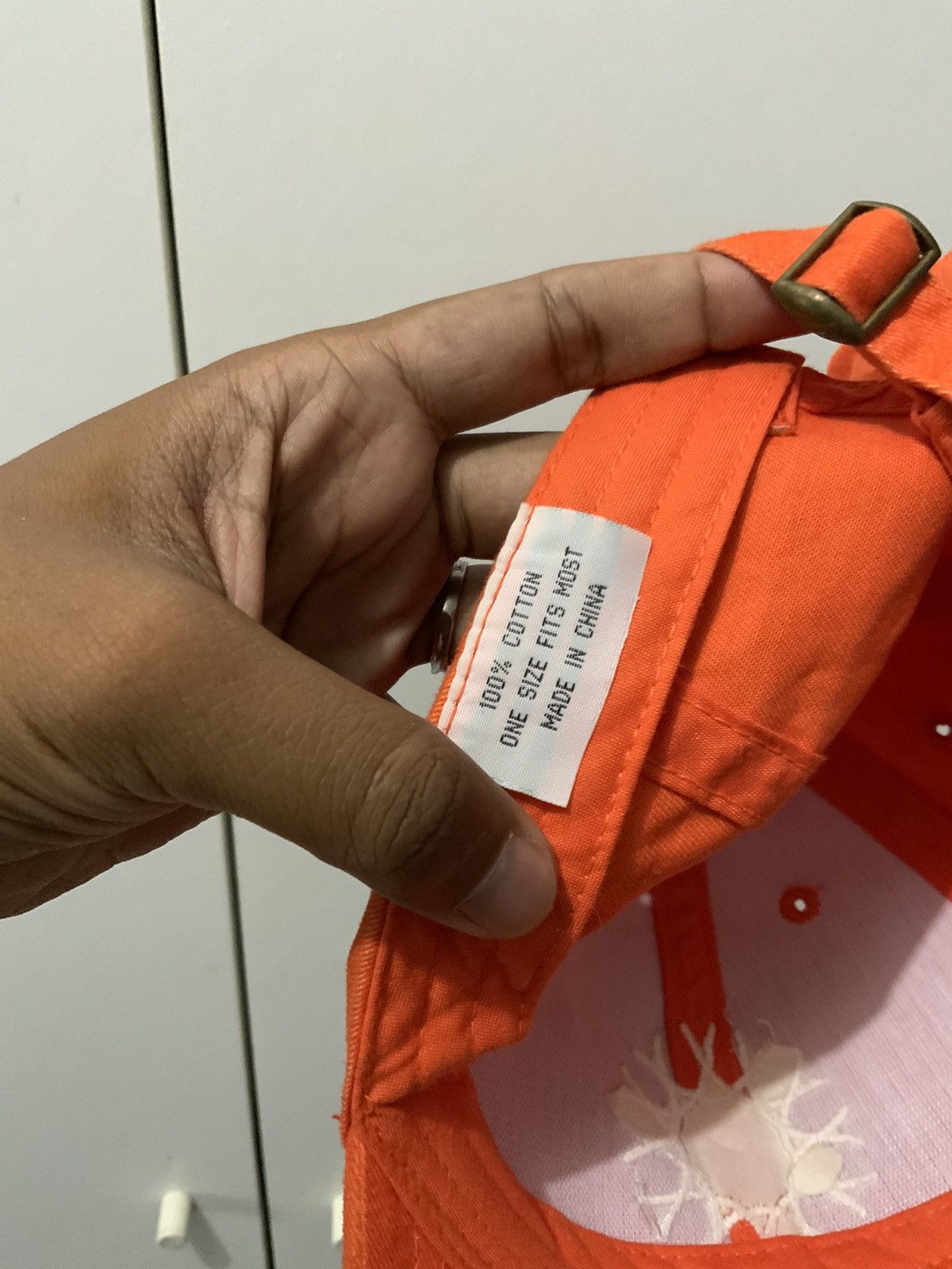 If Six Was Nine Orange Streetwear Embroidered Hat Cap Size ONE SIZE - 11 Thumbnail