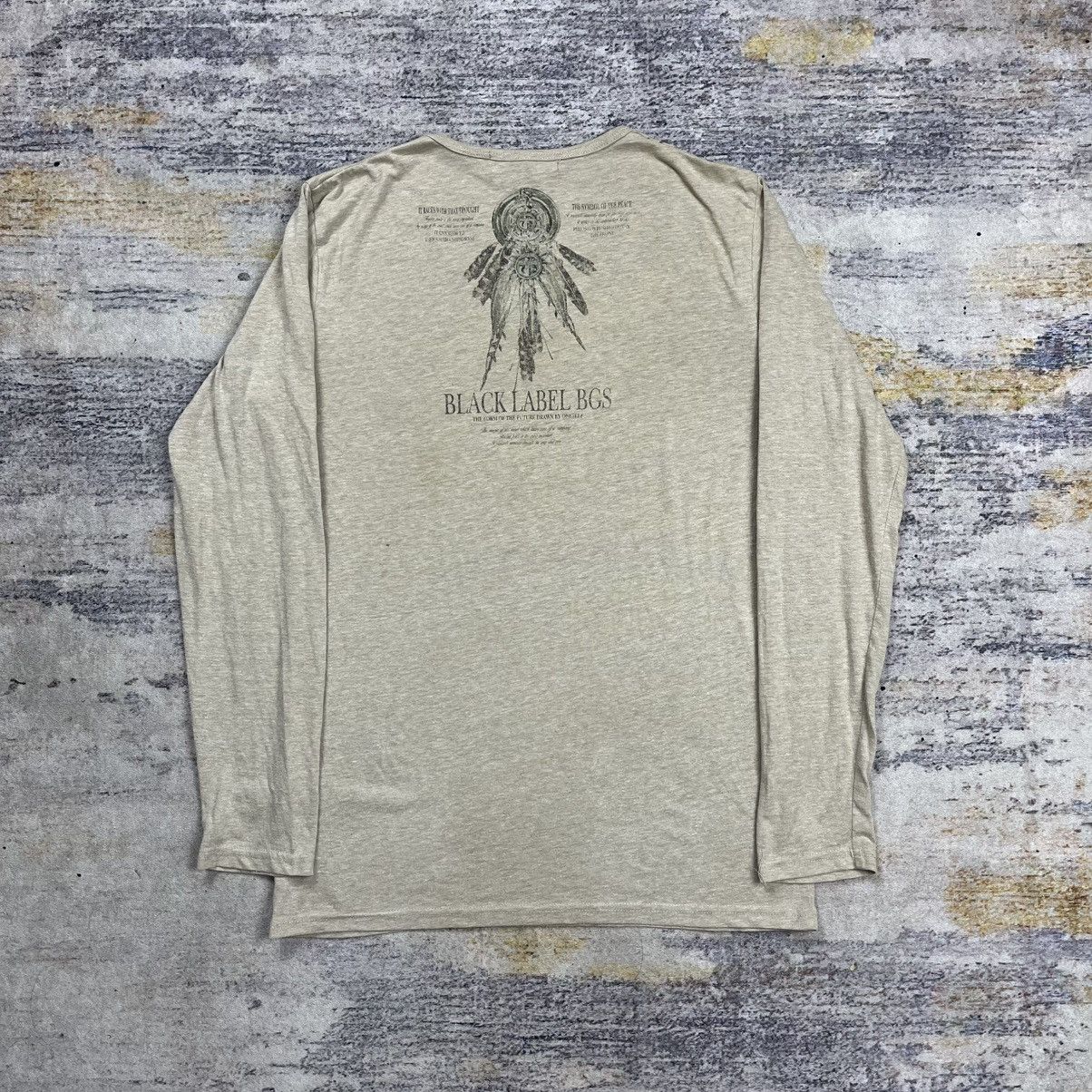 Le Grande Bleu (L.G.B.) Berning sho feather graphic long sleeve tee vkei style Size US M / EU 48-50 / 2 - 2 Thumbnail