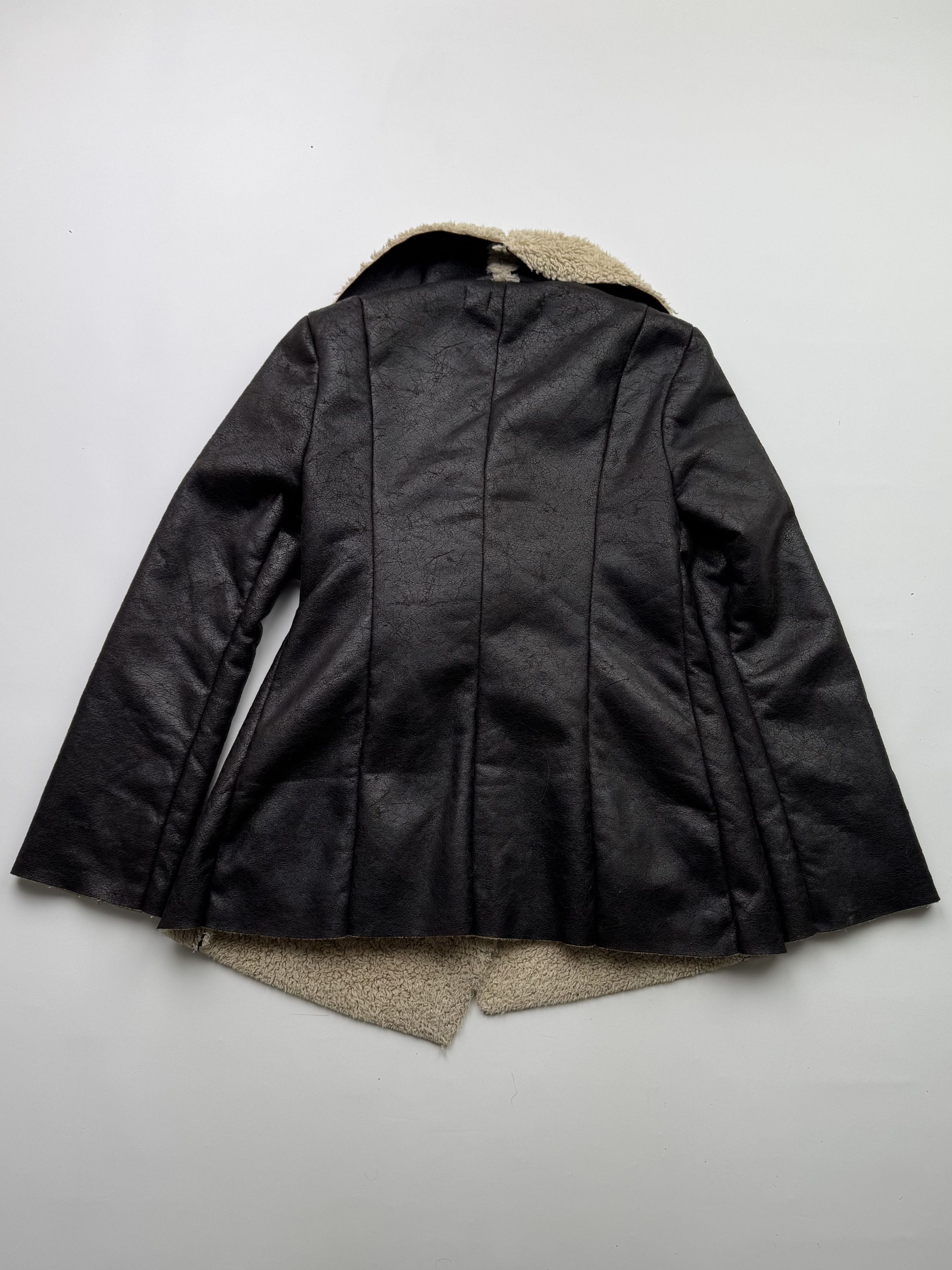 Japanese Brand Vintage Faux Sheepskin Coat B731(V275)E2 Size M / US 6-8 / IT 42-44 - 6 Thumbnail