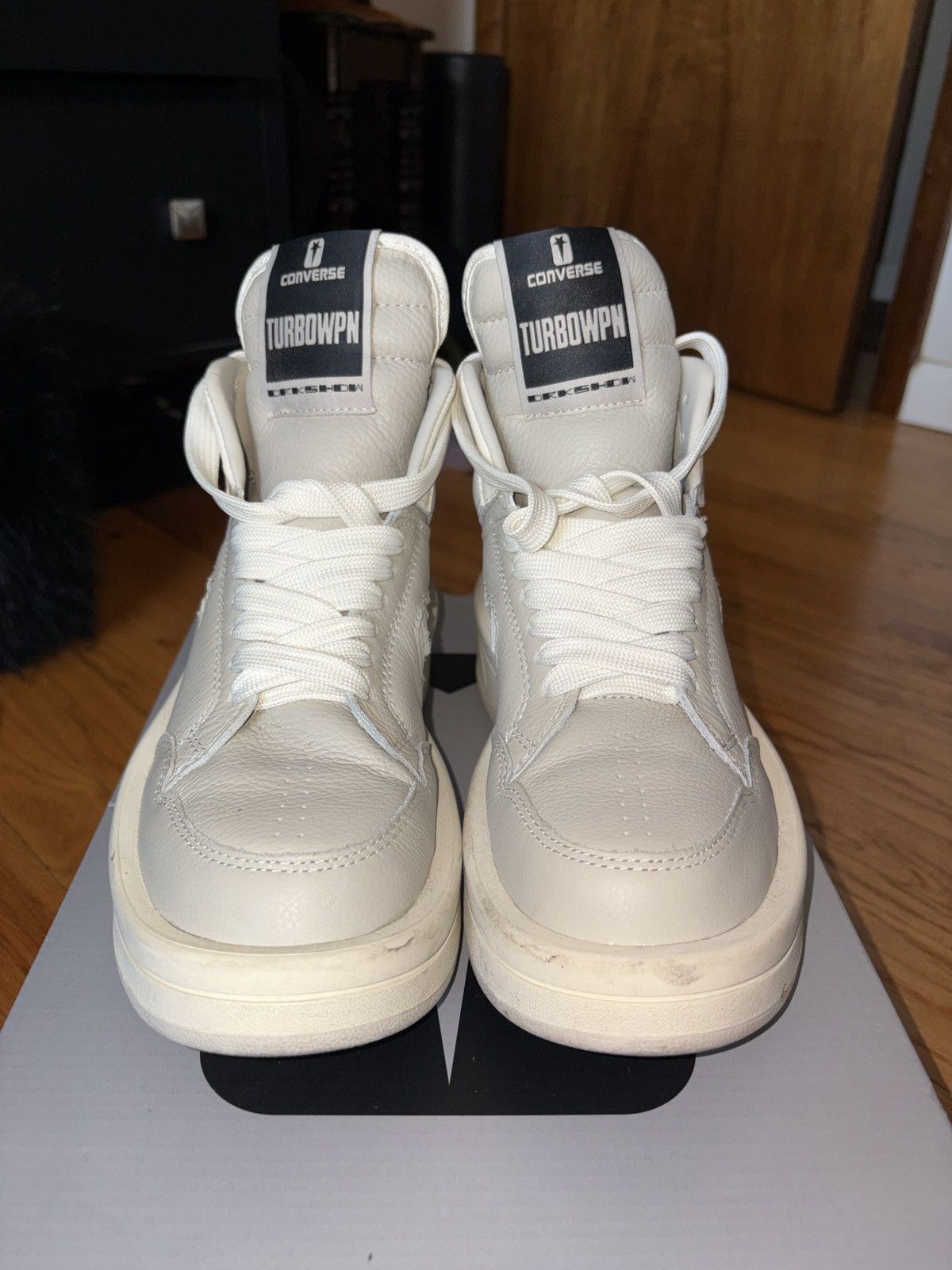 Converse × Rick Owens Drkshdw RICK OWENS DRKSHDW Converse Edition TURBOWPN Size US 6.5 / IT 36.5 - 5 Thumbnail