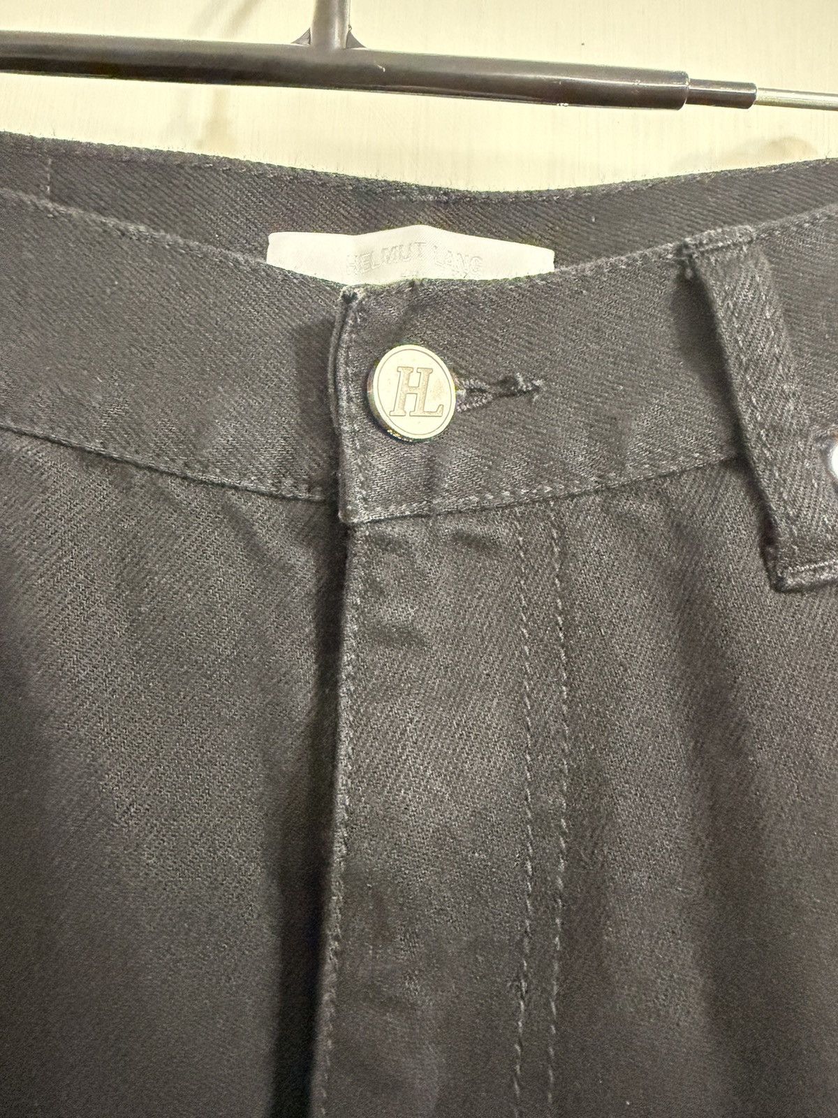 Helmut Lang Helmut Lang Black Zip Carpenter Jeans Size US 32 / EU 48 - 2 Thumbnail