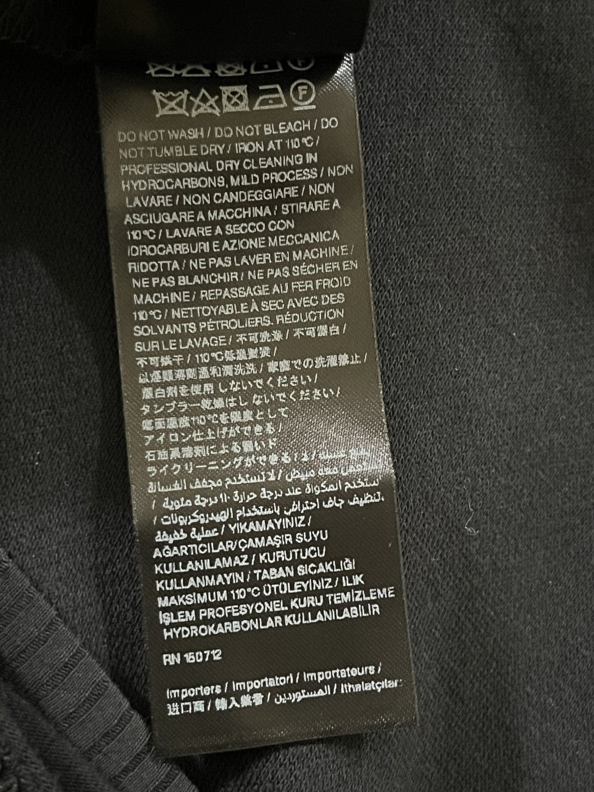Amiri Amiri Core Logo Tee Sz XL Size US XL / EU 56 / 4 - 8 Thumbnail