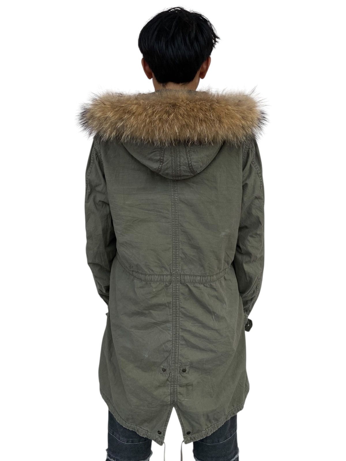 If Six Was Nine 2000s GOA - Apocalypse Fur Hoodie Jacket Size US M / EU 48-50 / 2 - 4 Thumbnail