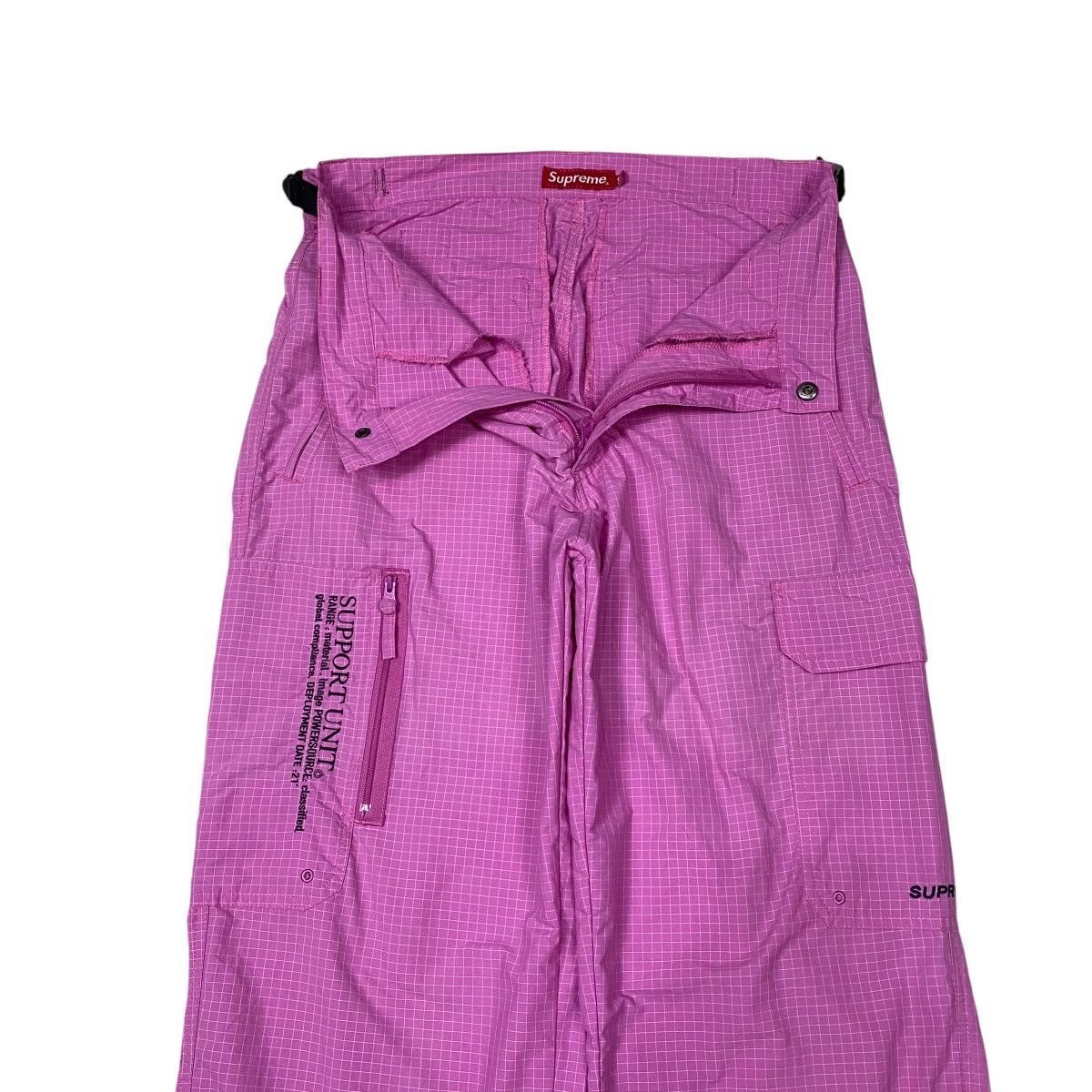 Supreme Supreme Embroidery Unit Nylon Ripstop Cargo Pamts Size US 30 / EU 46 - 8 Thumbnail
