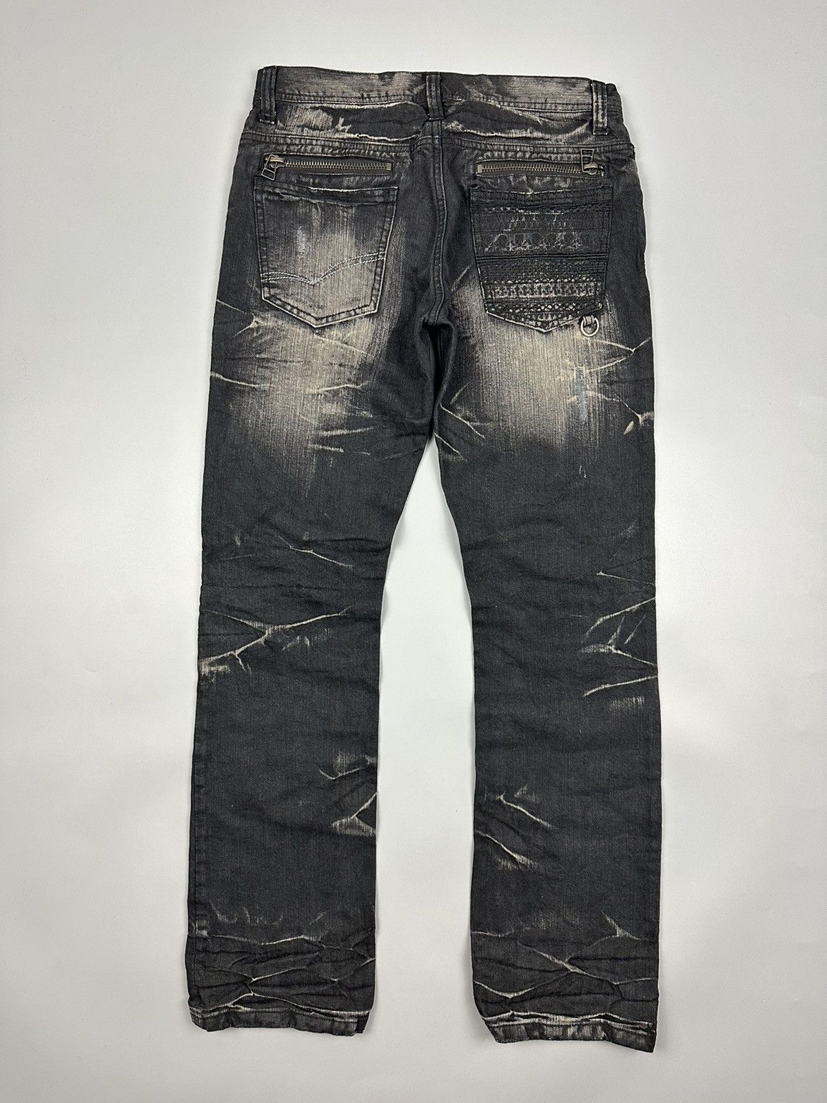 In The Attic × Seditionaries 🔥Sick Nice🔥 Distressed In The Attic Whiskered Denim Size US 32 / EU 48 - 2 Thumbnail