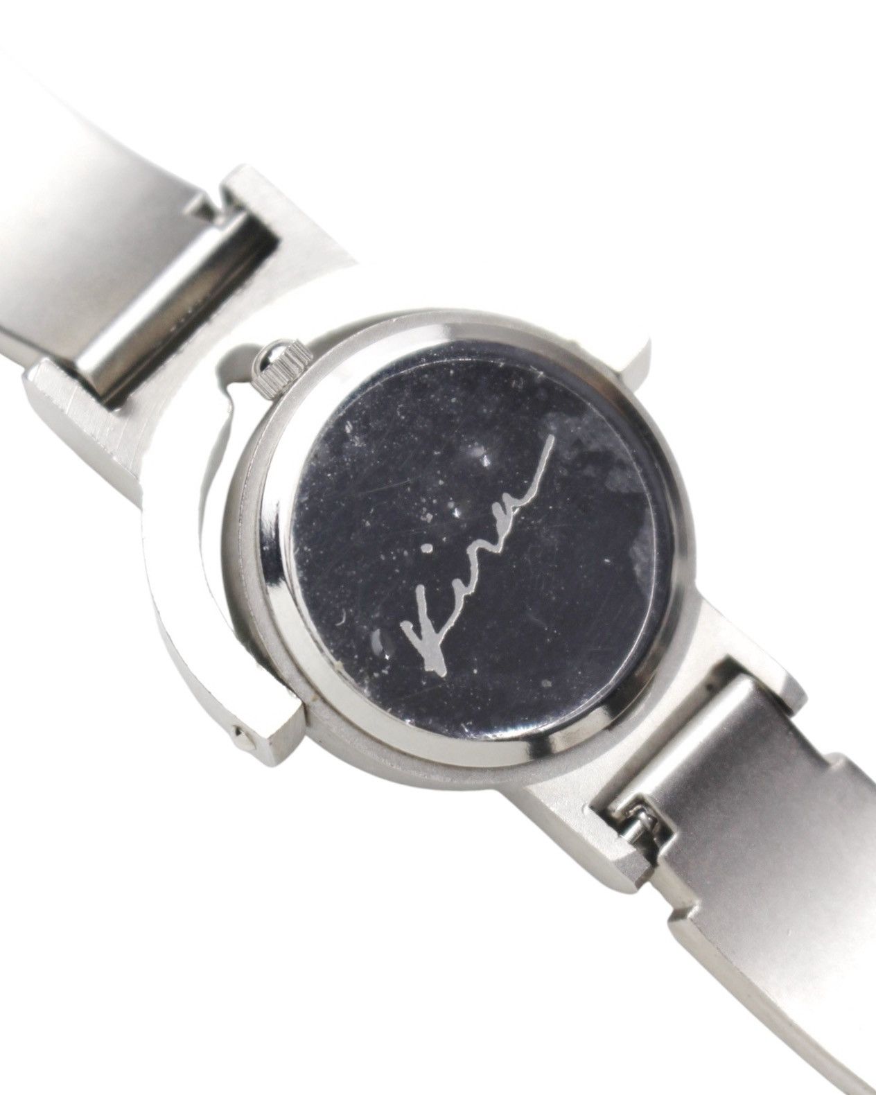 Vintage 1990S KIRA JAPAN SCULPTED BUCKLE WATCH – INDUSTRIAL FUTURISM Size ONE SIZE - 10 Thumbnail