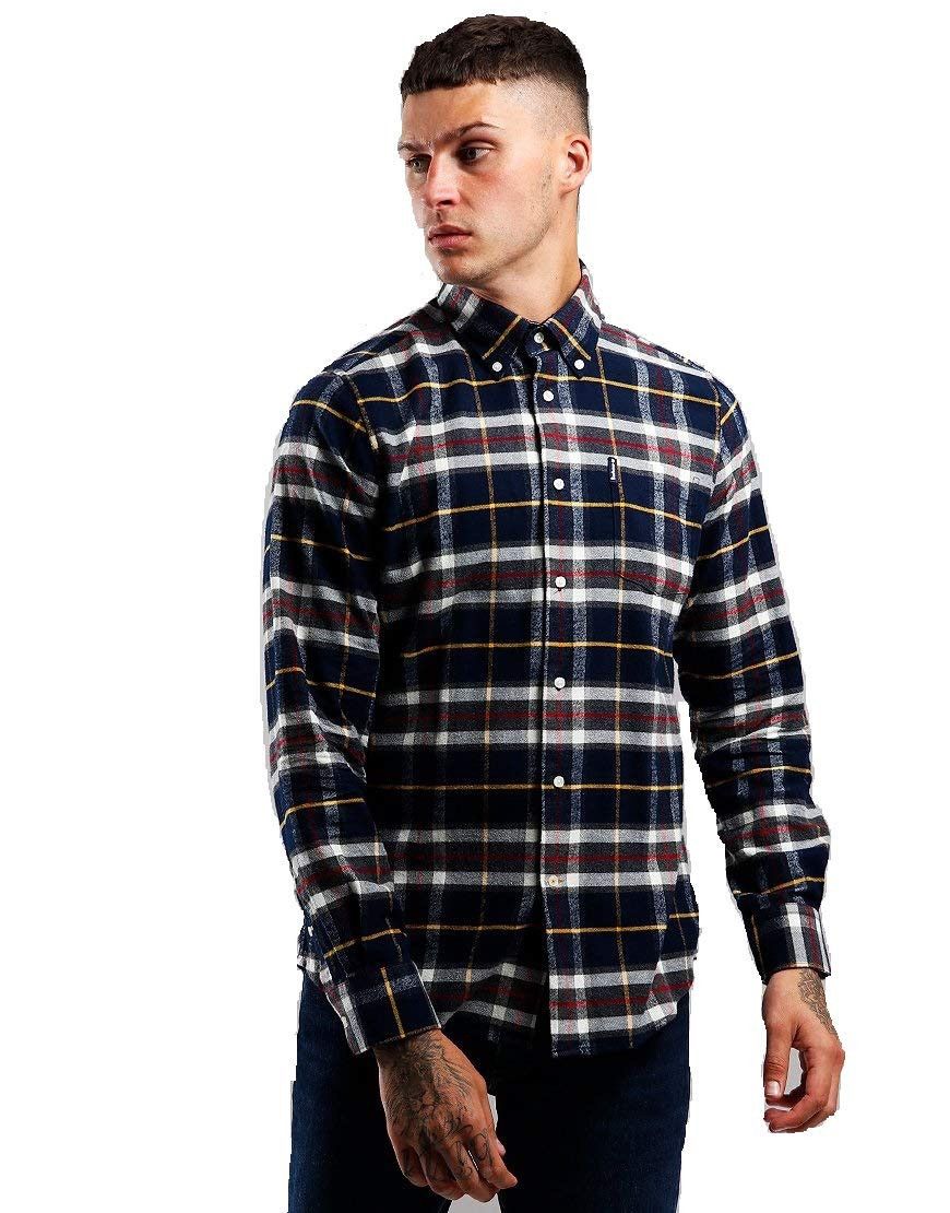 Barbour 🇬🇧 Y2K Barbour Camicia in Calda Flannel Shirt Rare Retro Hype Size US XL / EU 56 / 4 - 2 Thumbnail