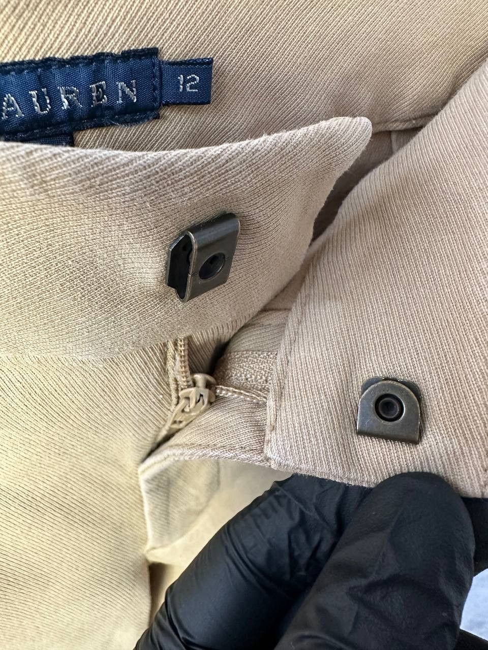 Ralph Lauren × Vintage Ralph Lauren Jodhpurs Equestrian Riding Pants Vintage Beige Size 30" / US 8 / IT 44 - 10 Thumbnail