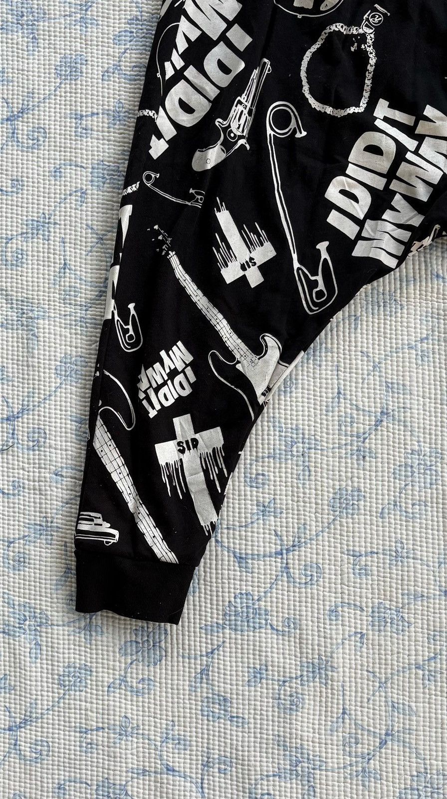 Japanese Brand Lovees Rock Harem Pant Full Print Design Size US 26 / EU 42 - 11 Thumbnail