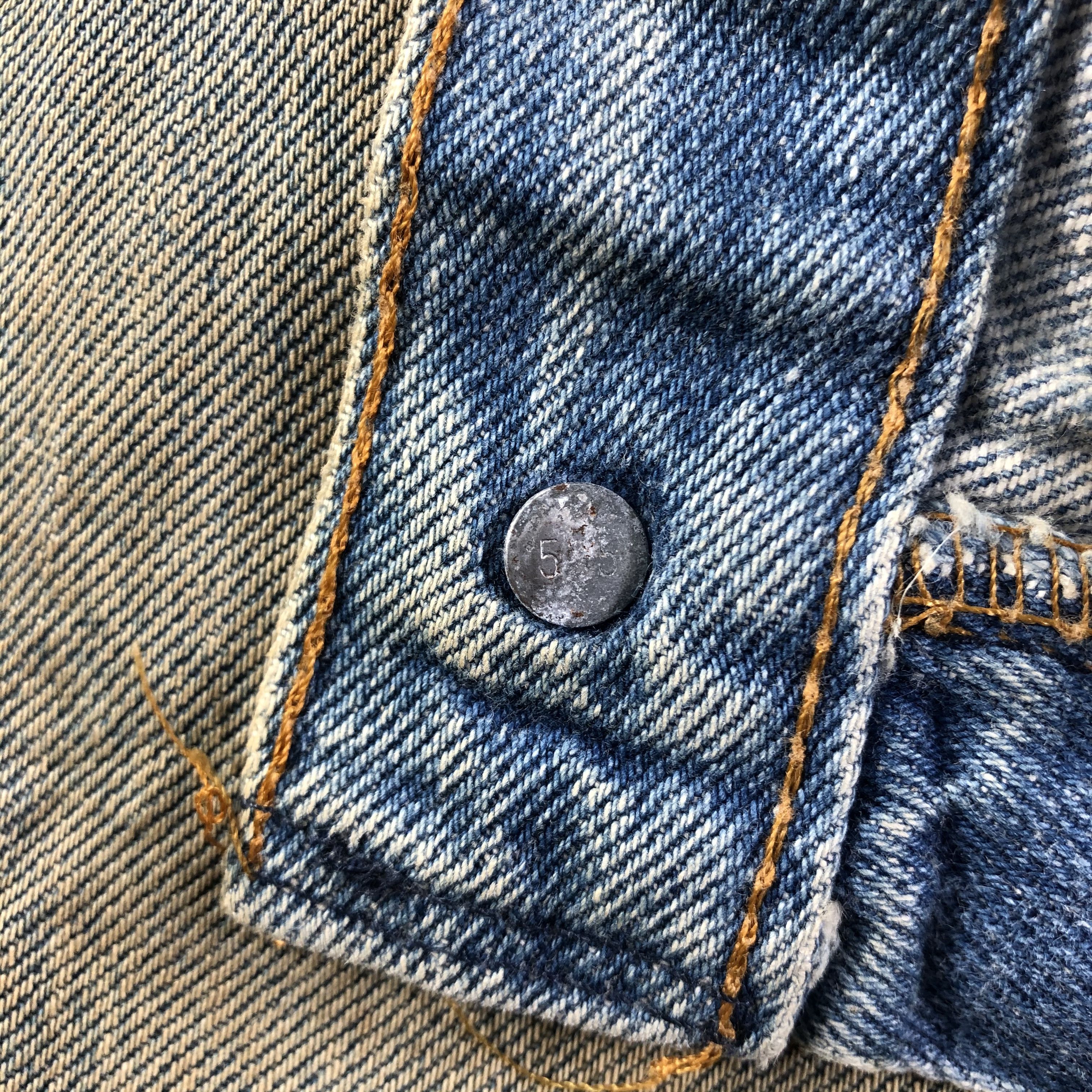 Levi's 90s Vintage Levis 501 Jeans-J4073 Size US 37 - 9 Thumbnail