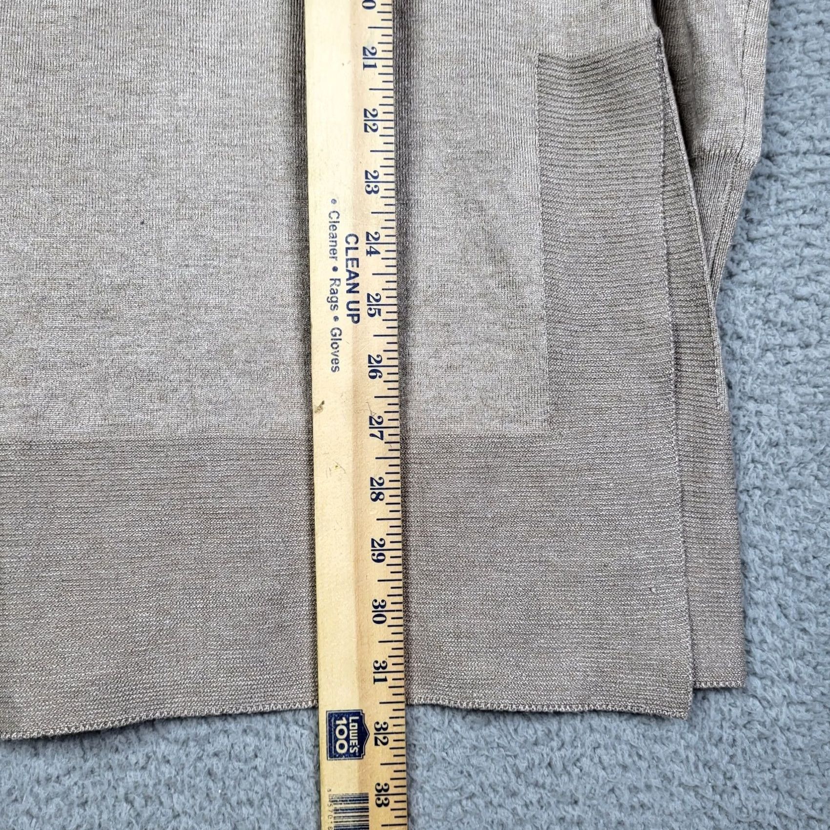 Vintage Evolution Nike Shirt Womens Size S Beige Ribbed Pullover Knit All Seasons Modern 90s Style Size S / US 4 / IT 40 - 3 Thumbnail