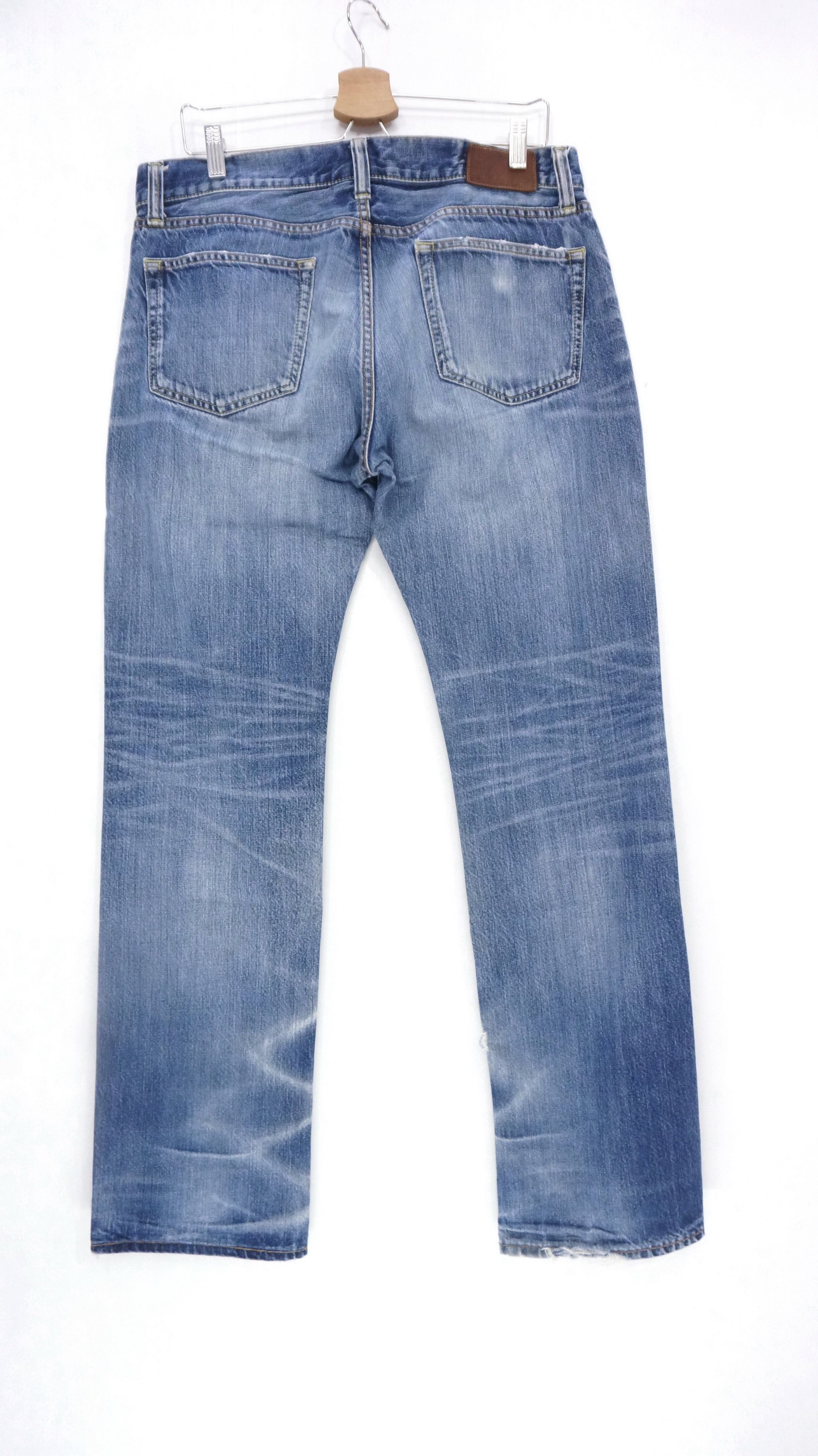 Japanese Brand Uniqlo Jeans UJ S002 Ripped Distressed Jeans W35 Size US 35 - 2 Thumbnail