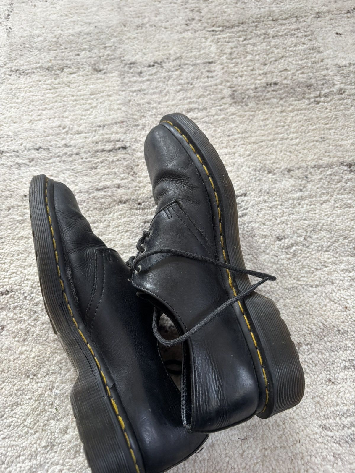 Dr. Martens 3-Eye Leather Shoes Made in England (Black) Size US 9 / EU 42 - 6 Thumbnail