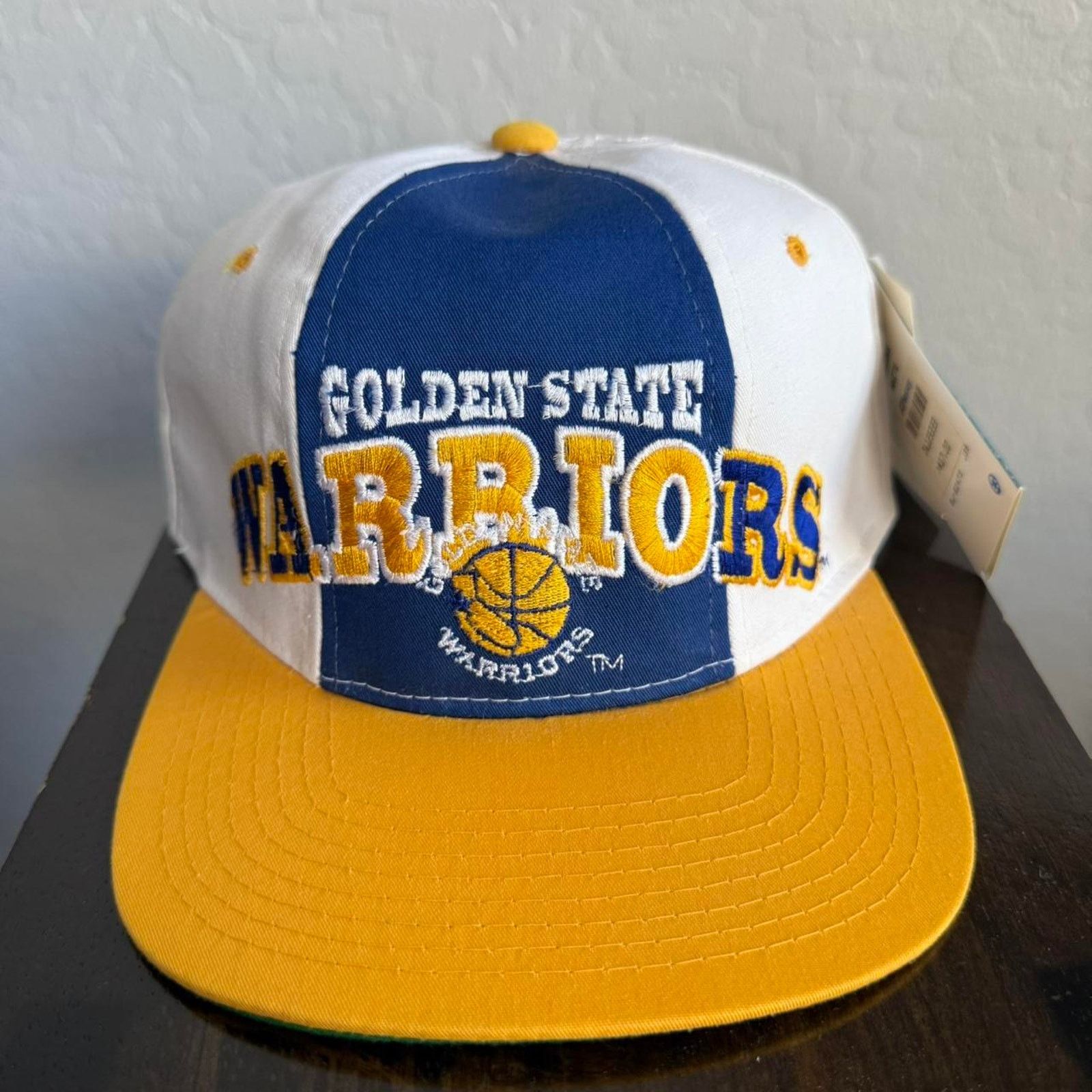 Starter Vintage 90s warriors starter tri power snapback Size ONE SIZE - 2 Thumbnail