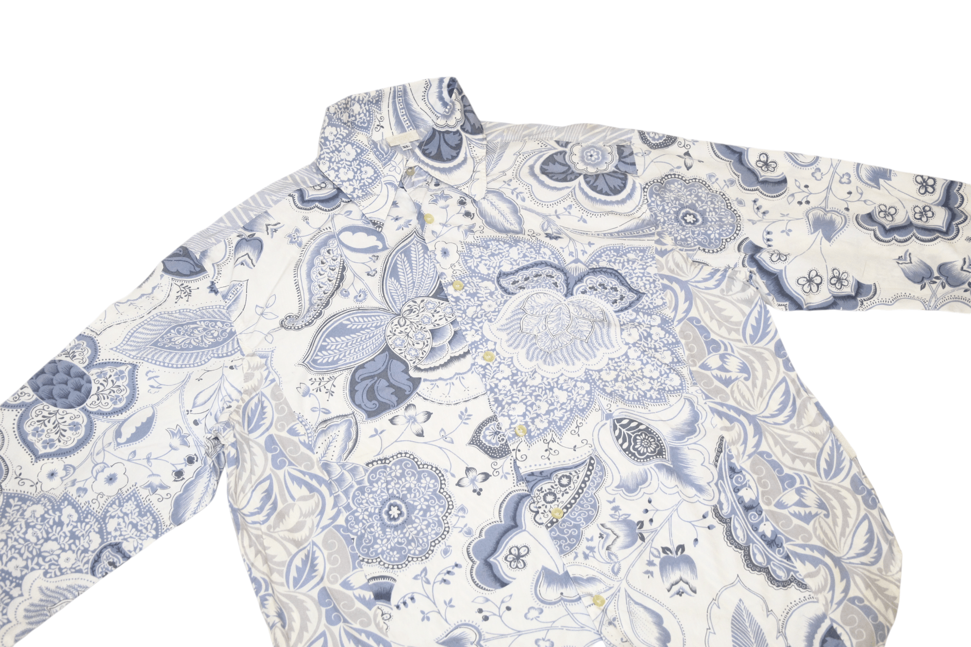 GF Ferre Gianfranco Ferre Jeans Baroque Floral Casual Shirt Size US XL / EU 56 / 4 - 2 Thumbnail