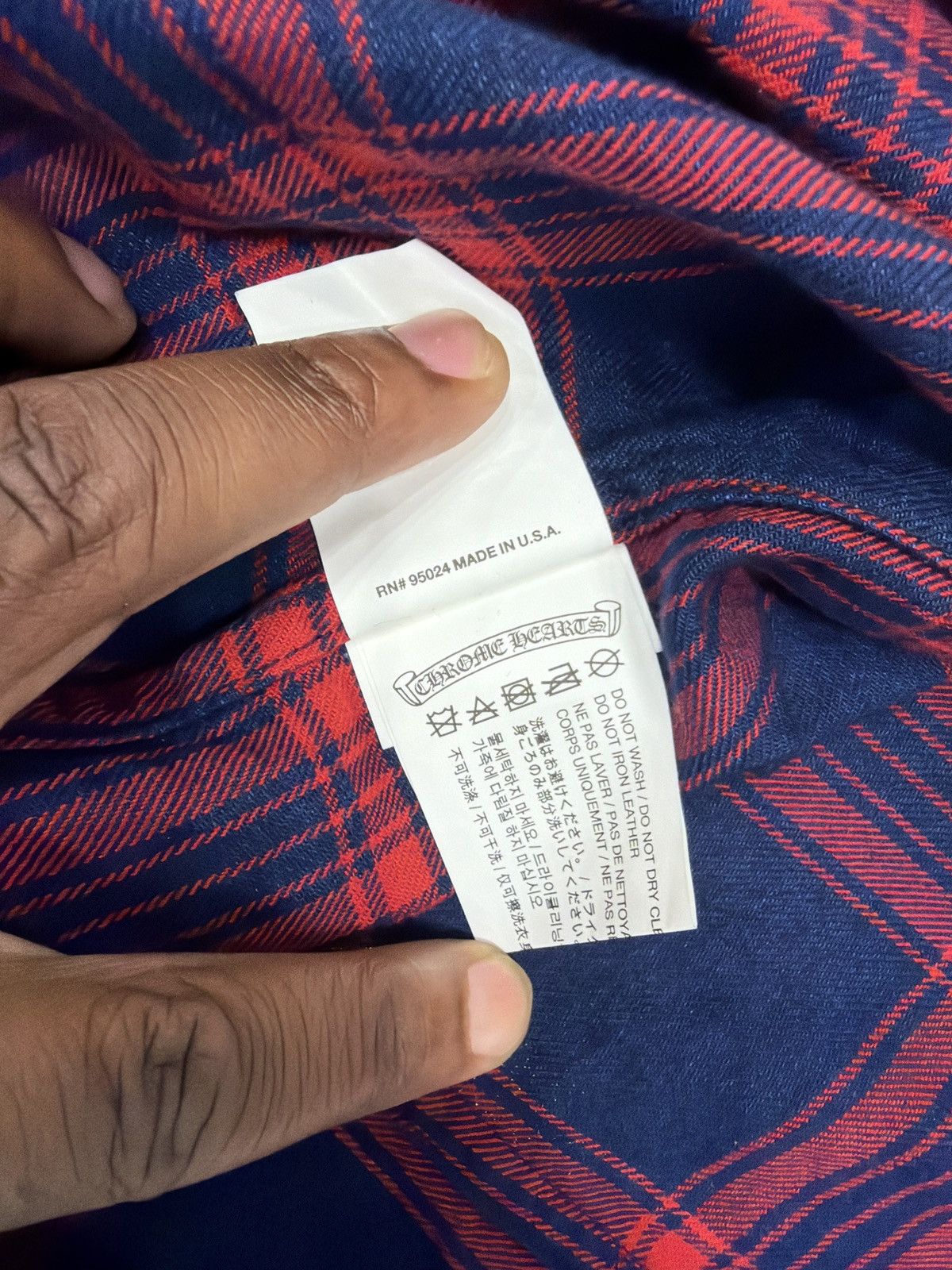 Chrome Hearts Chrome Hearts Flannel Size US L / EU 52-54 / 3 - 10 Thumbnail