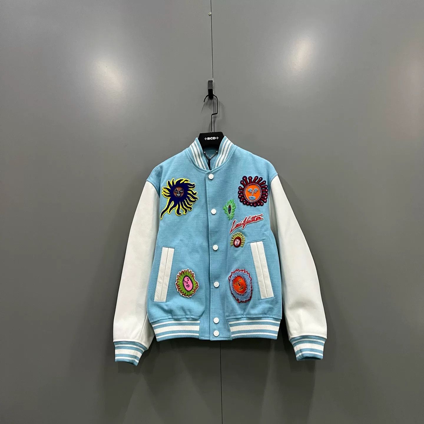 Yayoi Kusama Louis Vuitton x Yayoi Kusama Face Embroidered Baseball Jacket Size US M / EU 48-50 / 2 - 1 Thumbnail