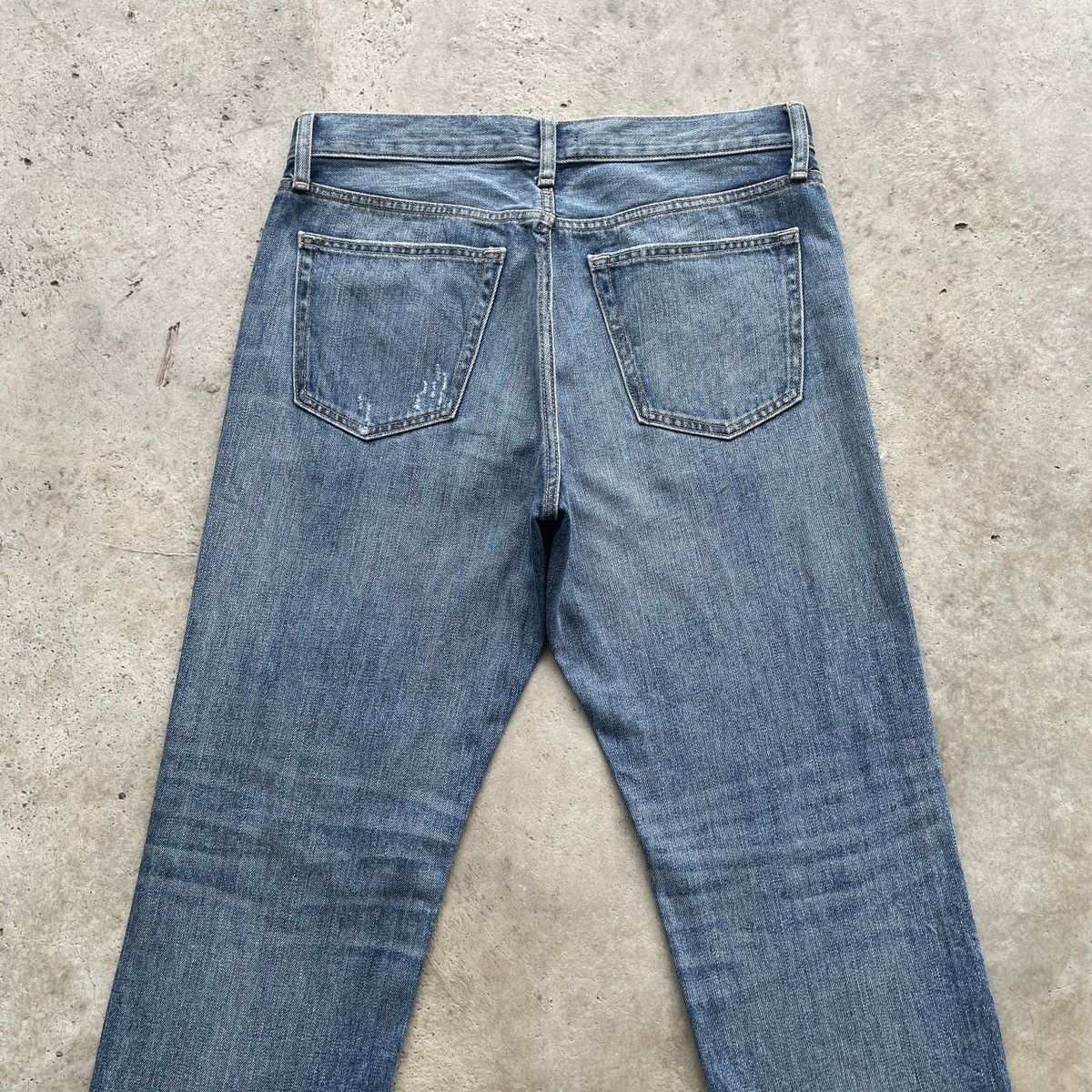 Japanese Brand W33x30 Vintage Japanese Brand Distressed Faded Jeans Pants Size US 33 - 8 Thumbnail