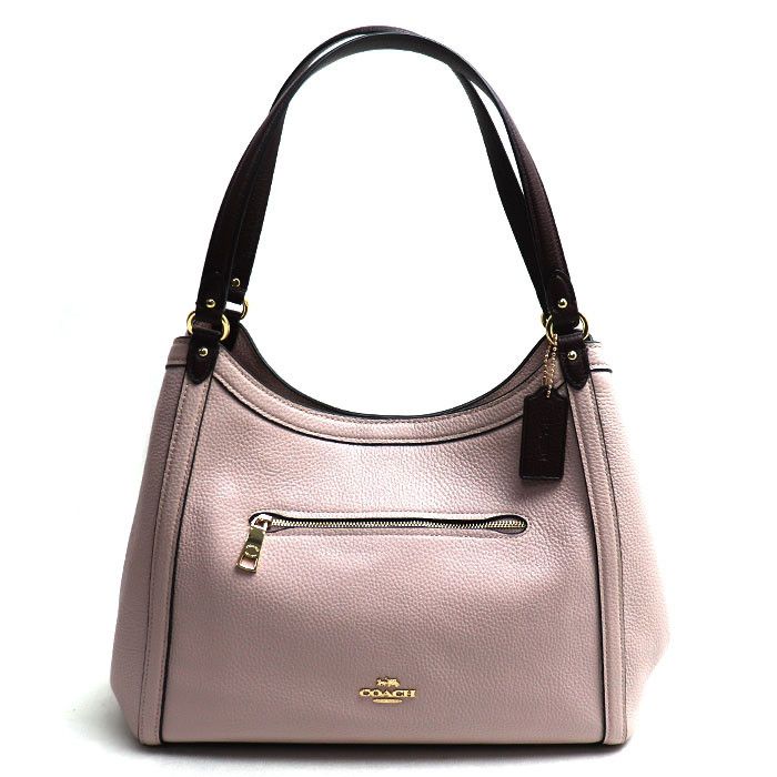 Coach Coach Christy Leather Shoulder Bag Leather Shoulder Bag C6829Imtiy in Purple, Women's