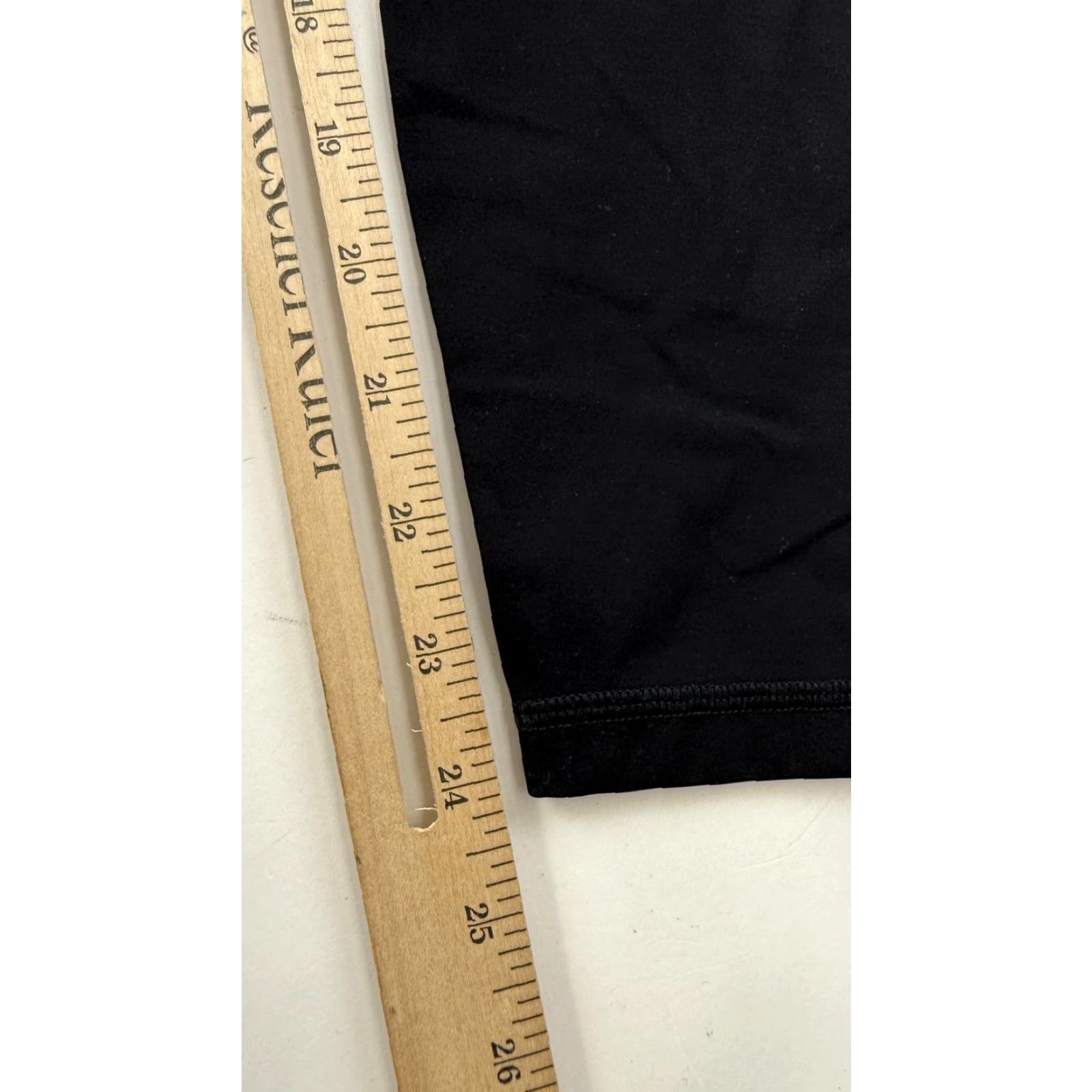 Everlane Everlane ReNew Ankle Leggings Womens Small Black Yoga Activewear Stretch Nylon Spandex Skinny Pull On Tight Inseam 24.5 in Size 28" / US 6 / IT 42 - 4 Thumbnail