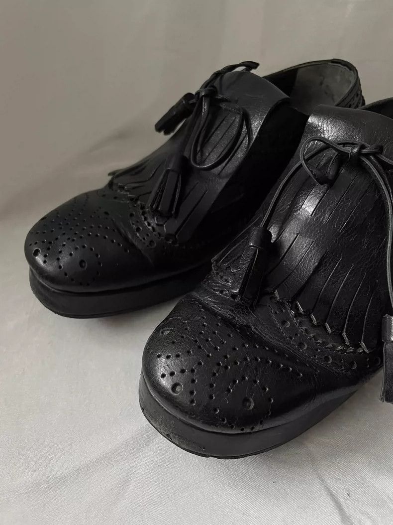 Comme des Garcons Comme des Garçons Medieval leather dress shoes leather shoe Size US 5 / IT 35 - 3 Thumbnail