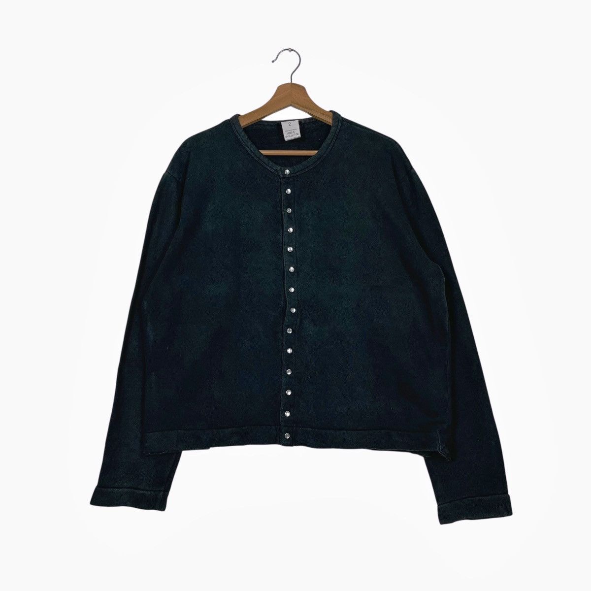 agnes b. Vintage Agnes B Snap Button Women Cardigan Size M / US 6-8 / IT 42-44 - 1 Thumbnail