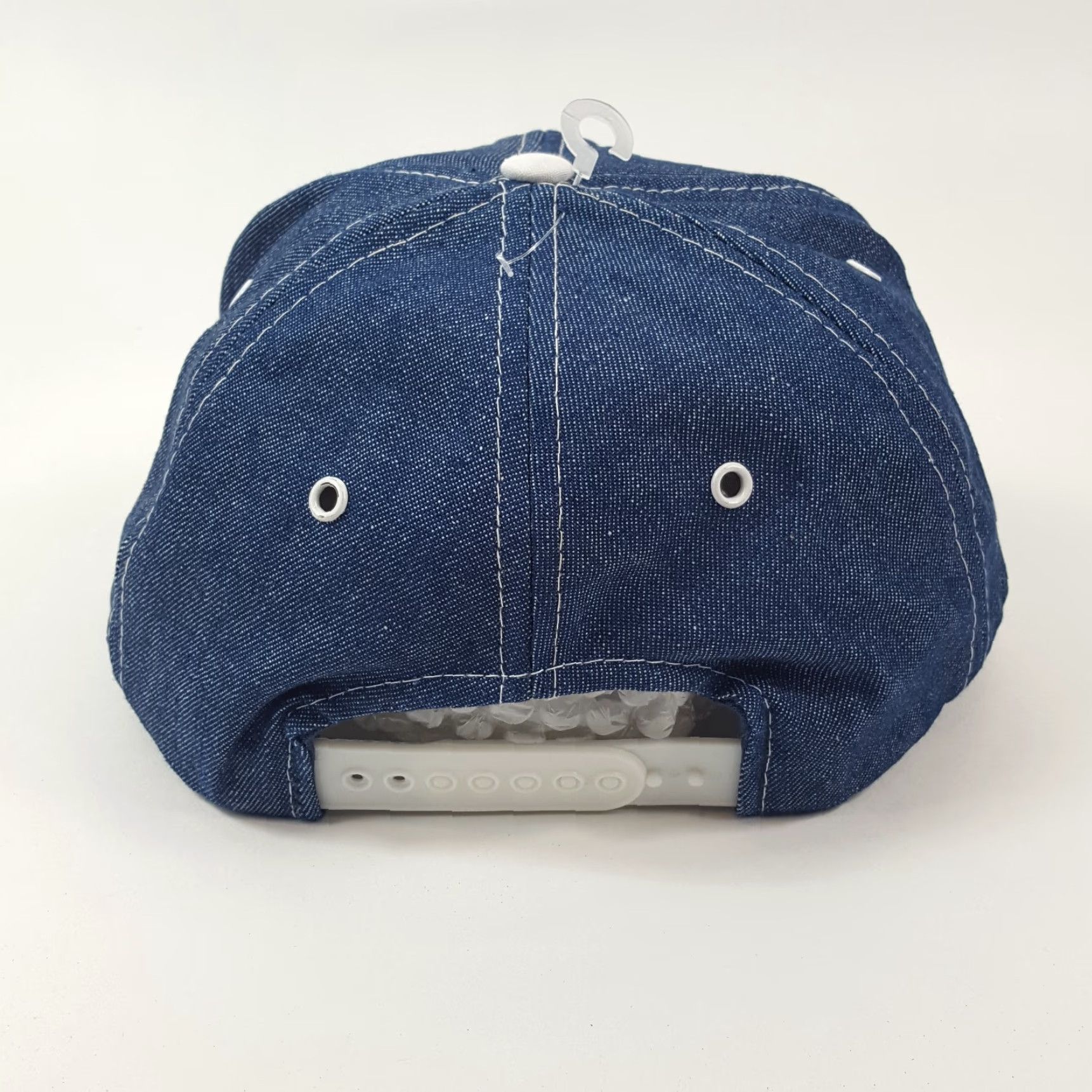 Denime VINTAGE Cardinal Denim Patch Trucker Hat One Size Blue Adult Men Adjustable/Cap 80s 90s Retro Workwear USA Grunge N/A Size ONE SIZE - 5 Thumbnail