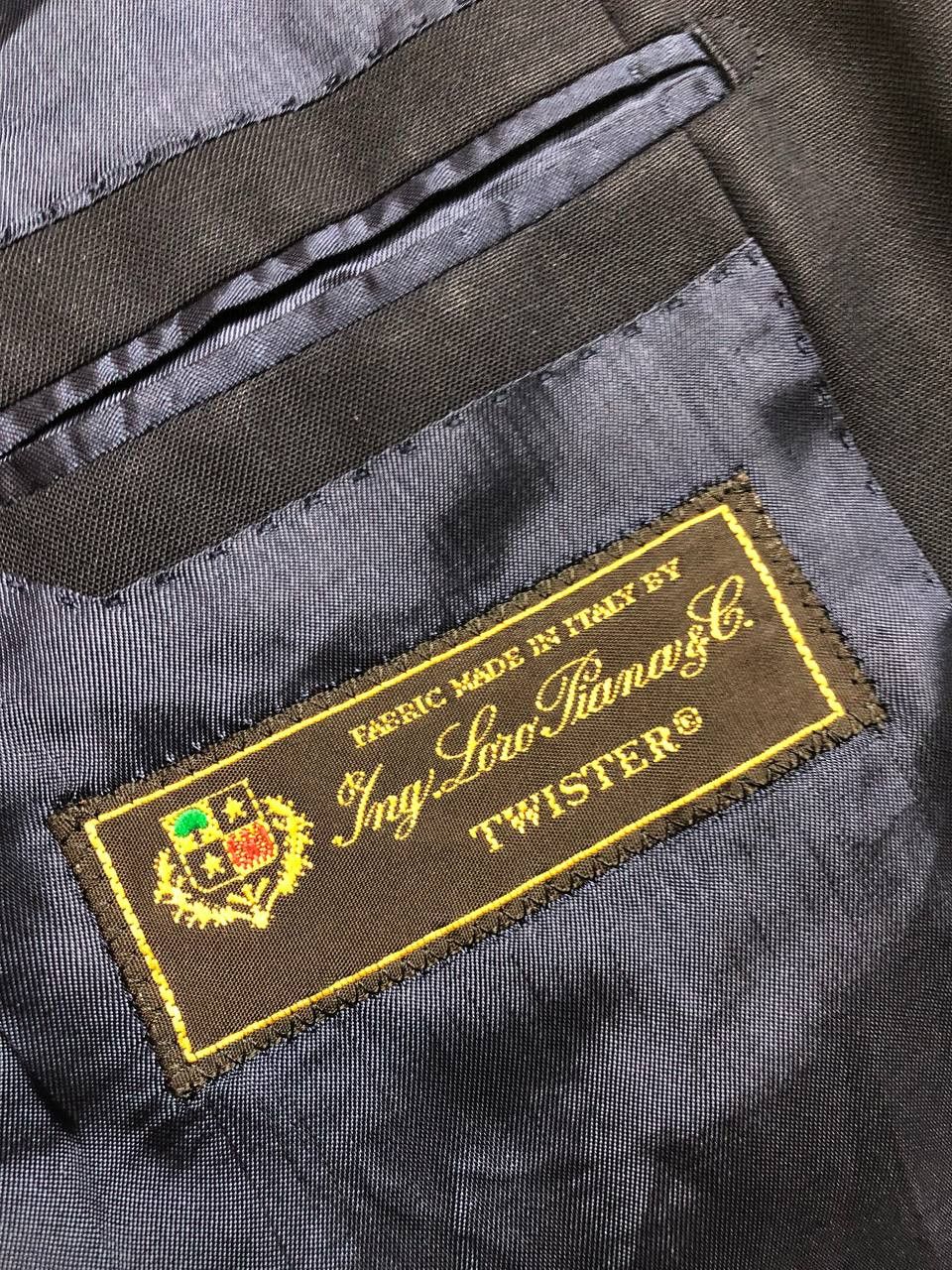 Loro Piana LORO PIANA SUPER Italian Men's Designer Business Suit Size 52R - 2 Thumbnail