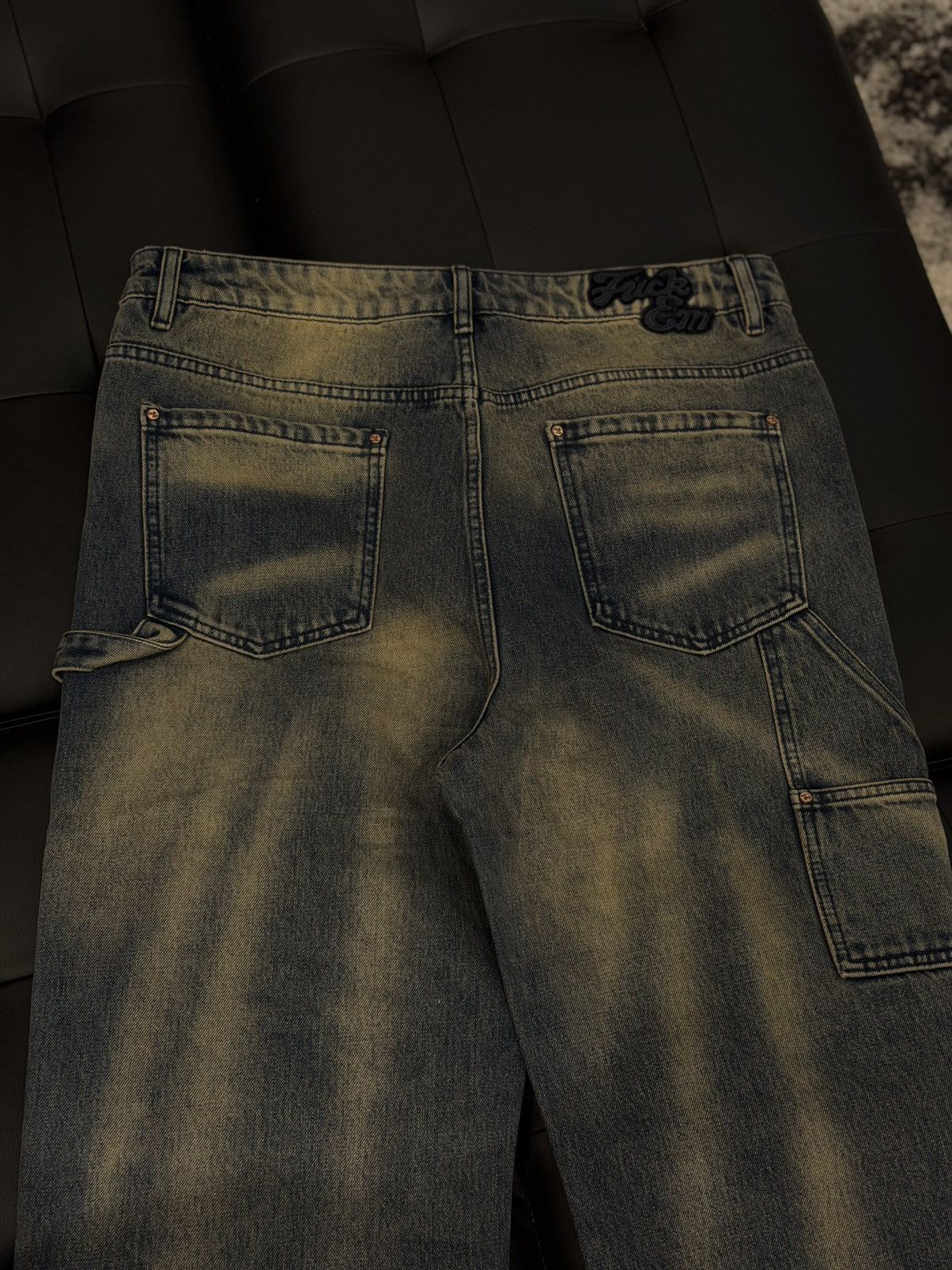 Other Fuck EM Denim Pants Dark Blue Size (36) Size US 36 / EU 52 - 9 Thumbnail