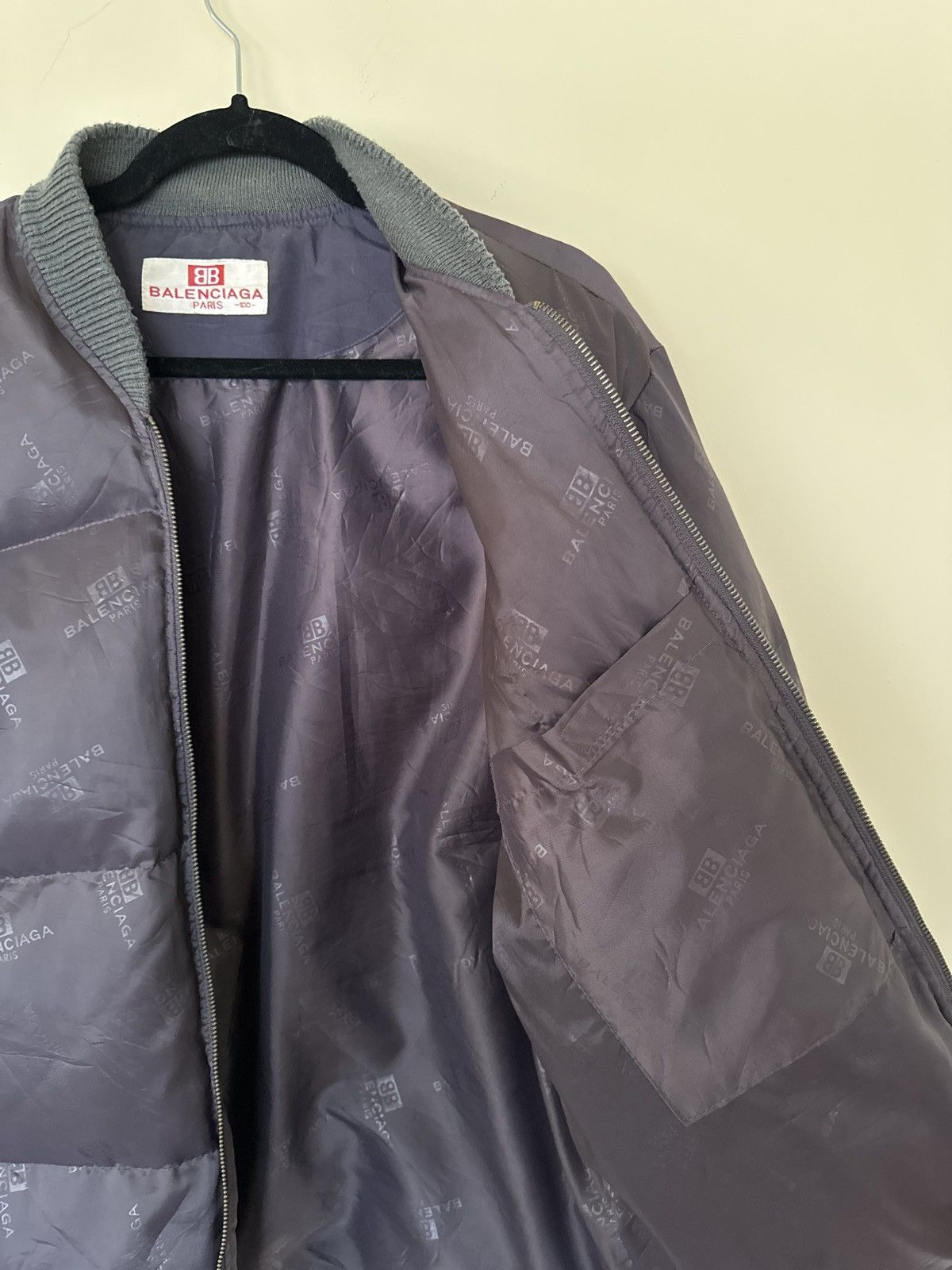 Balenciaga VINTAGE BALENCIAGA BOMBER PUFFER JACKET Size US L / EU 52-54 / 3 - 11 Thumbnail