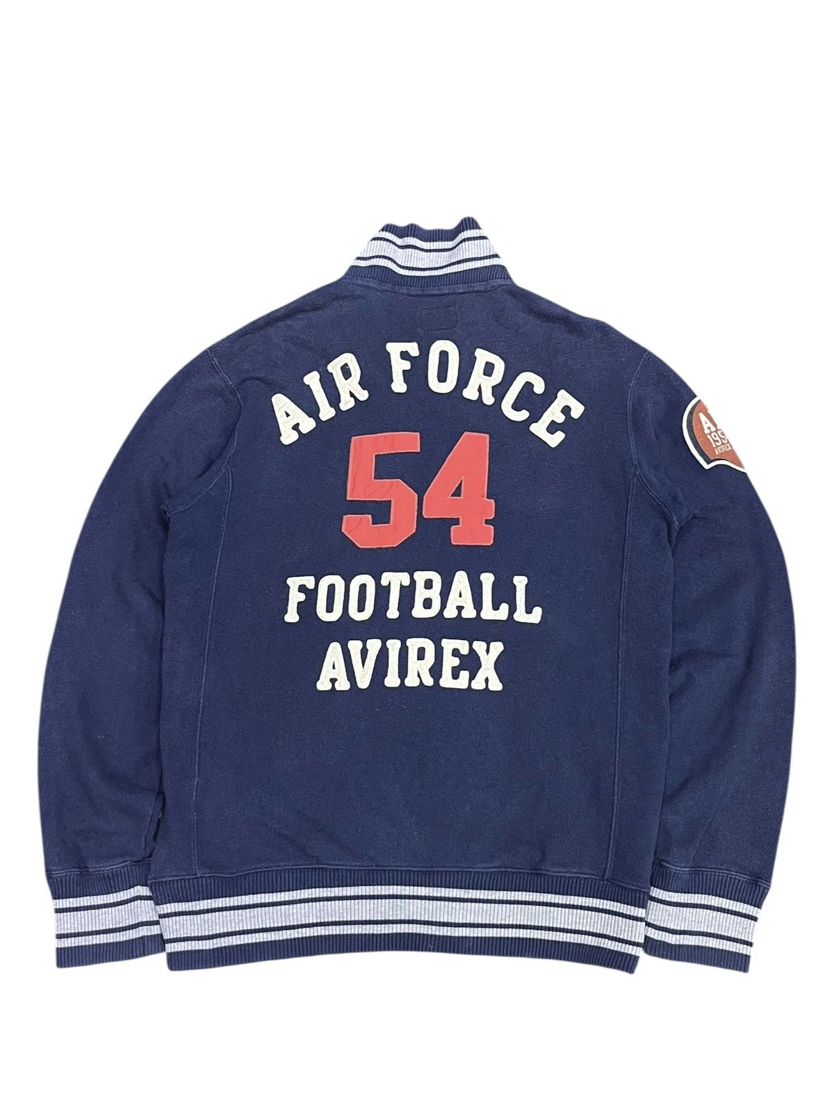 Avirex VERYRARE🔥Vintage AVIREX Air Force 54 Football Cotton Jacket Size US M / EU 48-50 / 2 - 1 Thumbnail