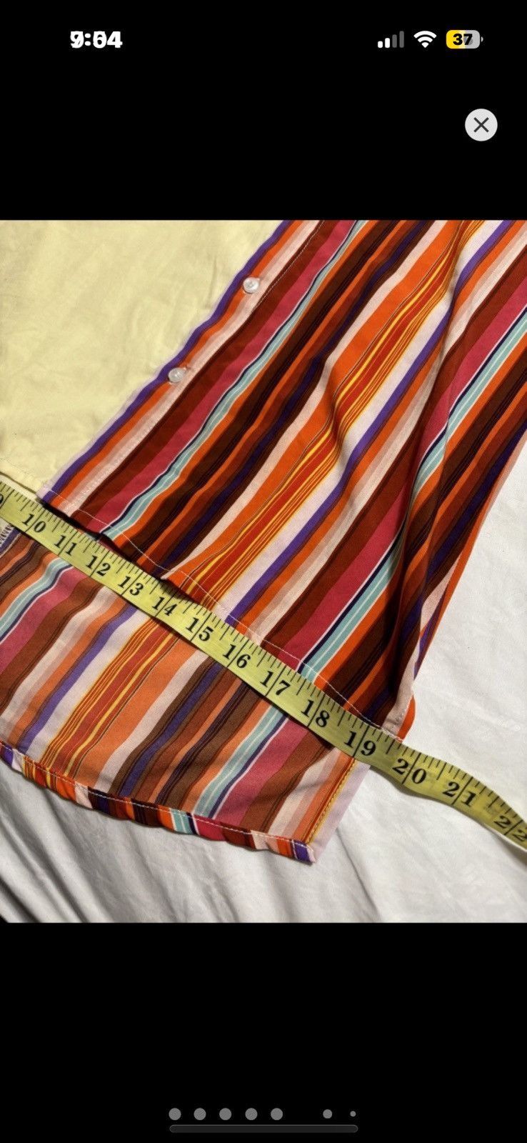 Vintage ***FINAL DROP***RARE 90s COLOUR BLOCK BUTTON UP S-M Size US M / EU 48-50 / 2 - 6 Thumbnail