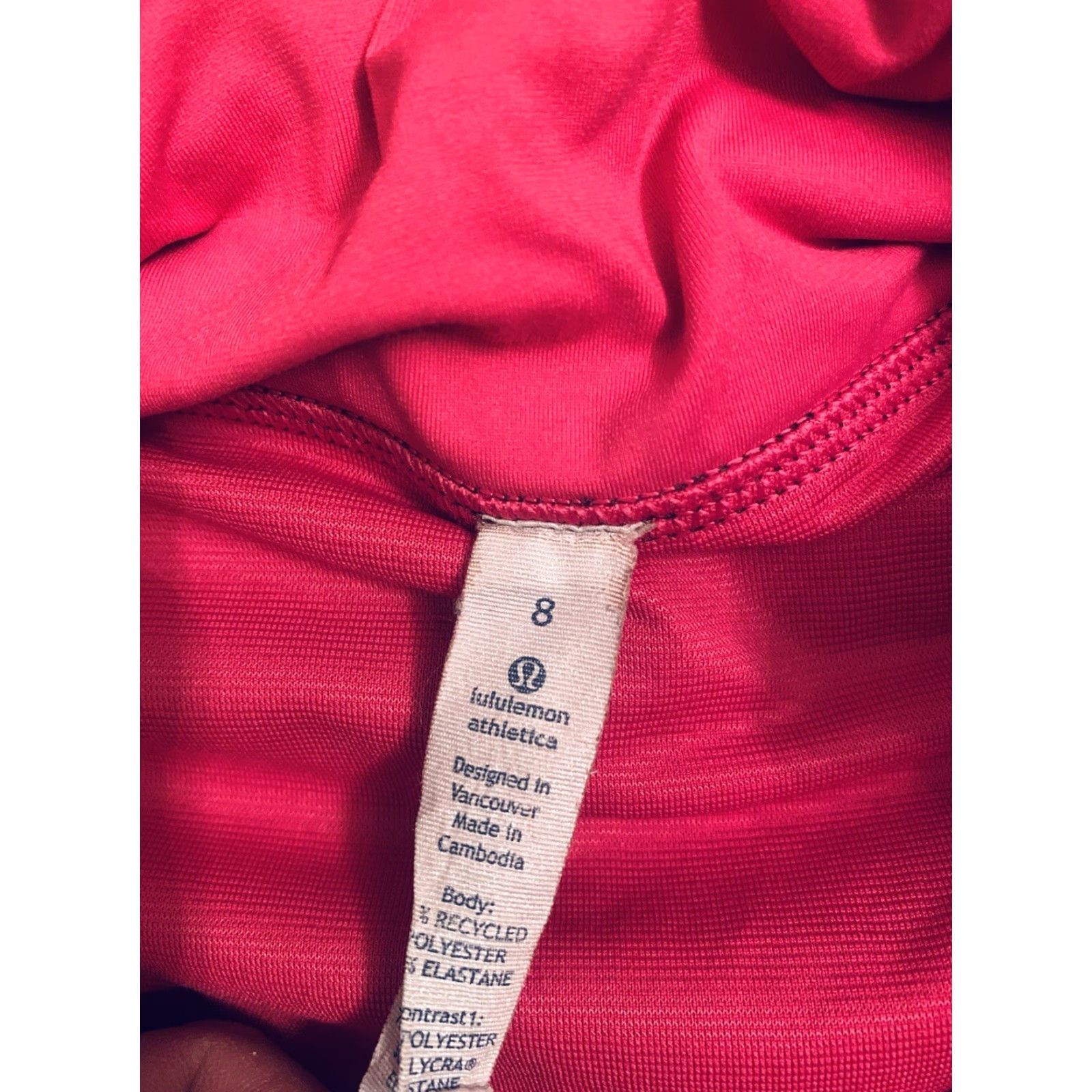 Lululemon VINTAGE Lululemon Athletica Women’s Purple Pink Running Shorts Sz 8 Mens Womens Girls Boys Size 30" / US 8 / IT 44 - 2 Thumbnail