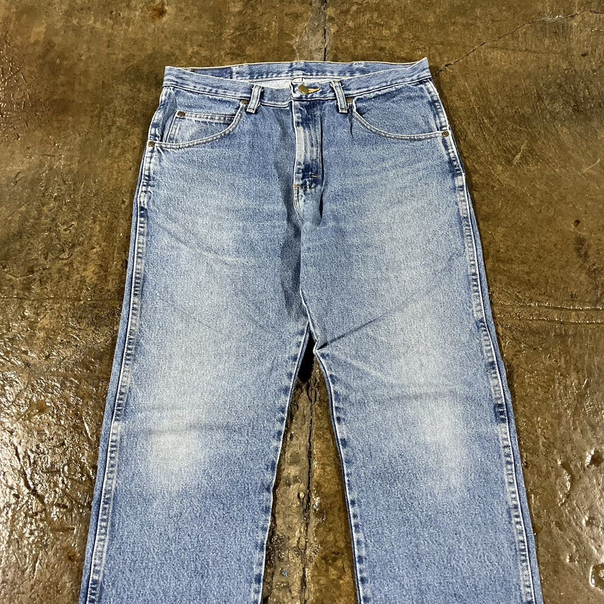 Carhartt × Vintage × Wrangler Crazy Y2K Carhartt Style Wrangler Faded Workwear Jeans Size US 34 / EU 50 - 8 Thumbnail