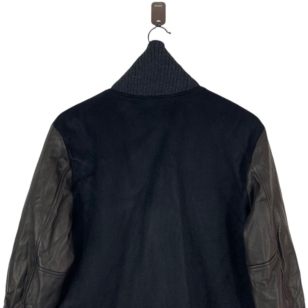 If Six Was Nine × Japanese Brand VINTAGE SLOW GUN & CO SHIBUYA VARSITY LEATHER JACKET Size US M / EU 48-50 / 2 - 8 Thumbnail