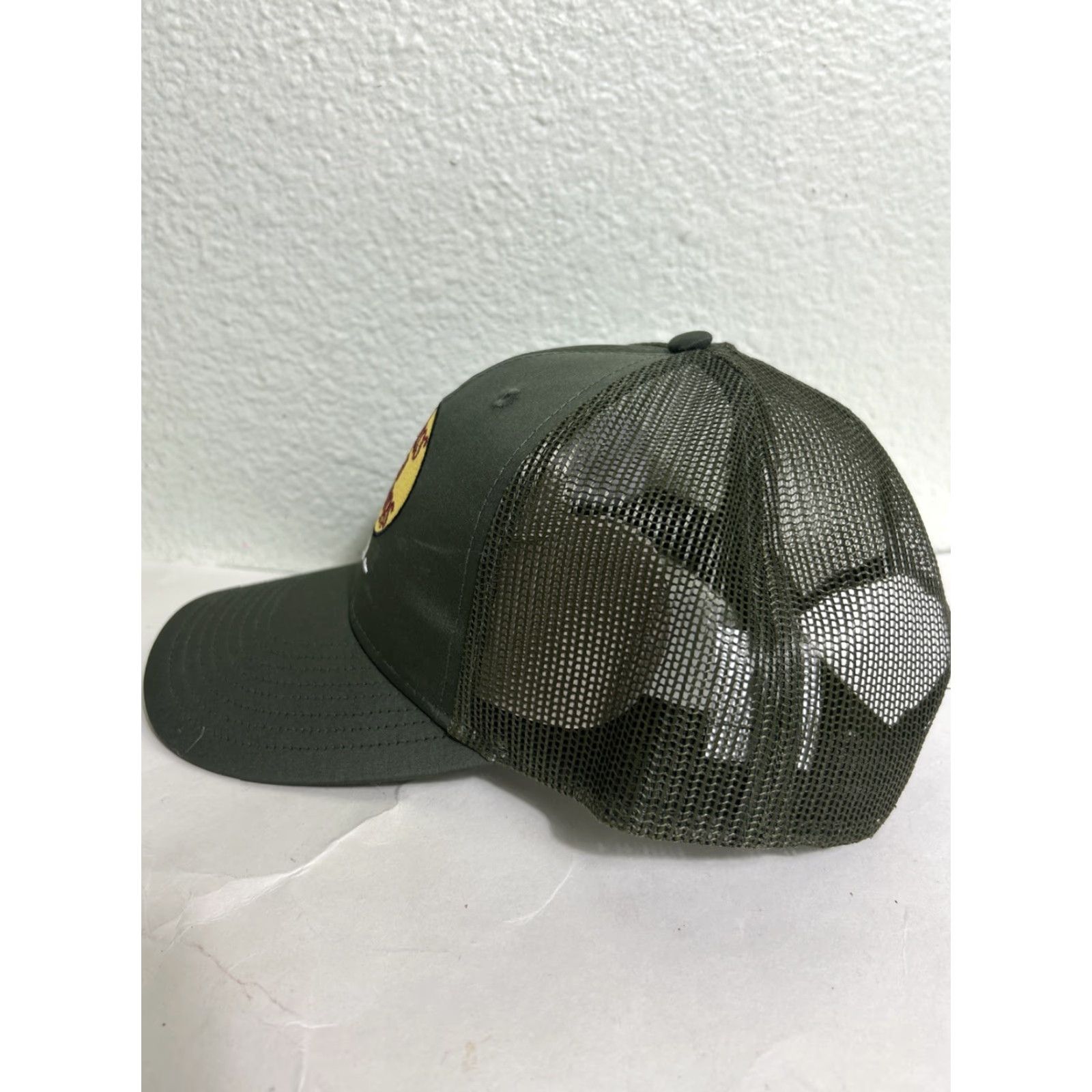 Bass Pro Shops Bass Pro Shops Club Snapback Outdoor Fishing Hat Cap Olive Size ONE SIZE - 7 Thumbnail