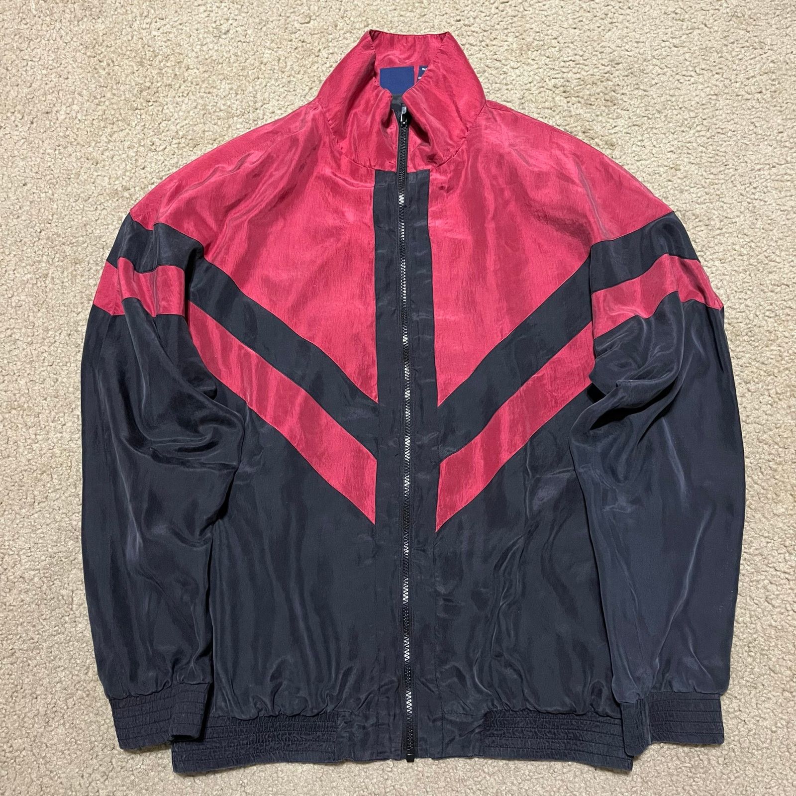 Blair Vintage John Blair Red/Black Lightweight Jacket Medium Size US M / EU 48-50 / 2 - 1 Thumbnail