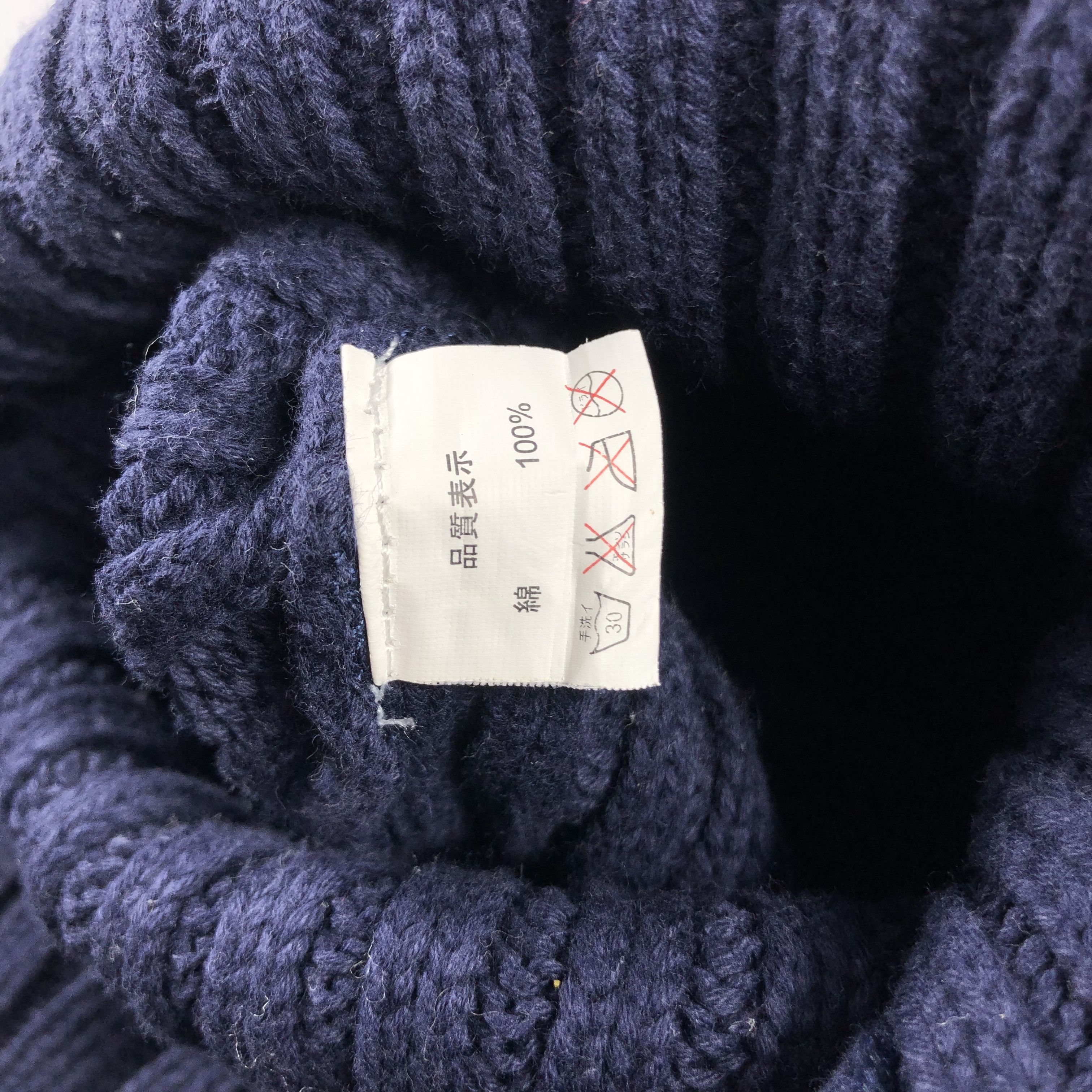 Ben Davis × Vintage Ben Davis Ribbed Beanie Snow Hat Snow Cap -D590 Size ONE SIZE - 5 Thumbnail