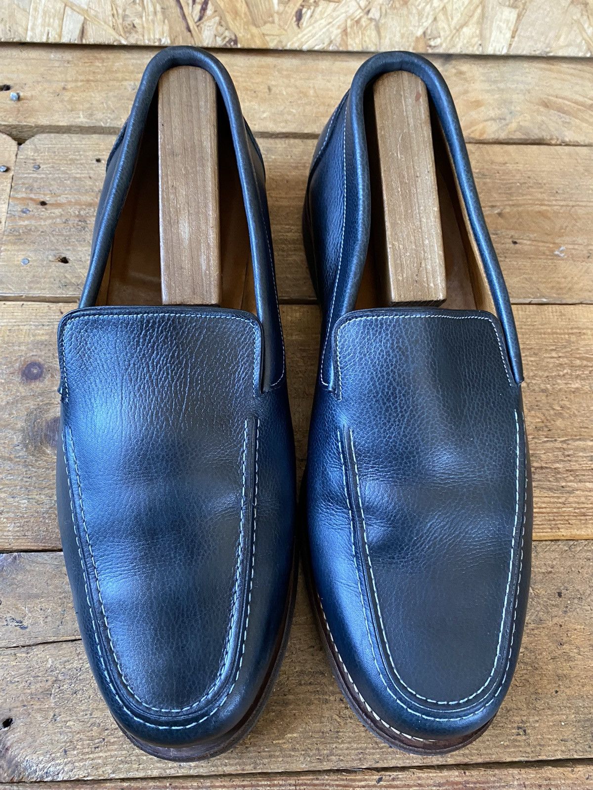 John Lobb John lobb miami pebble grain penny loafers uk 9EE Size US 10 / EU 43 - 20 Thumbnail